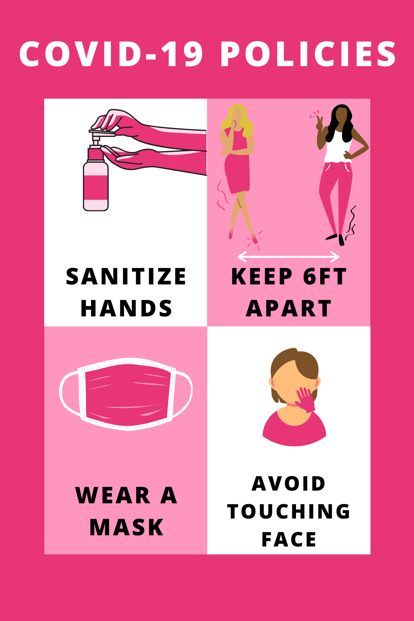 COVID-19 Policies - My Girlfriend's Wardrobe LLC