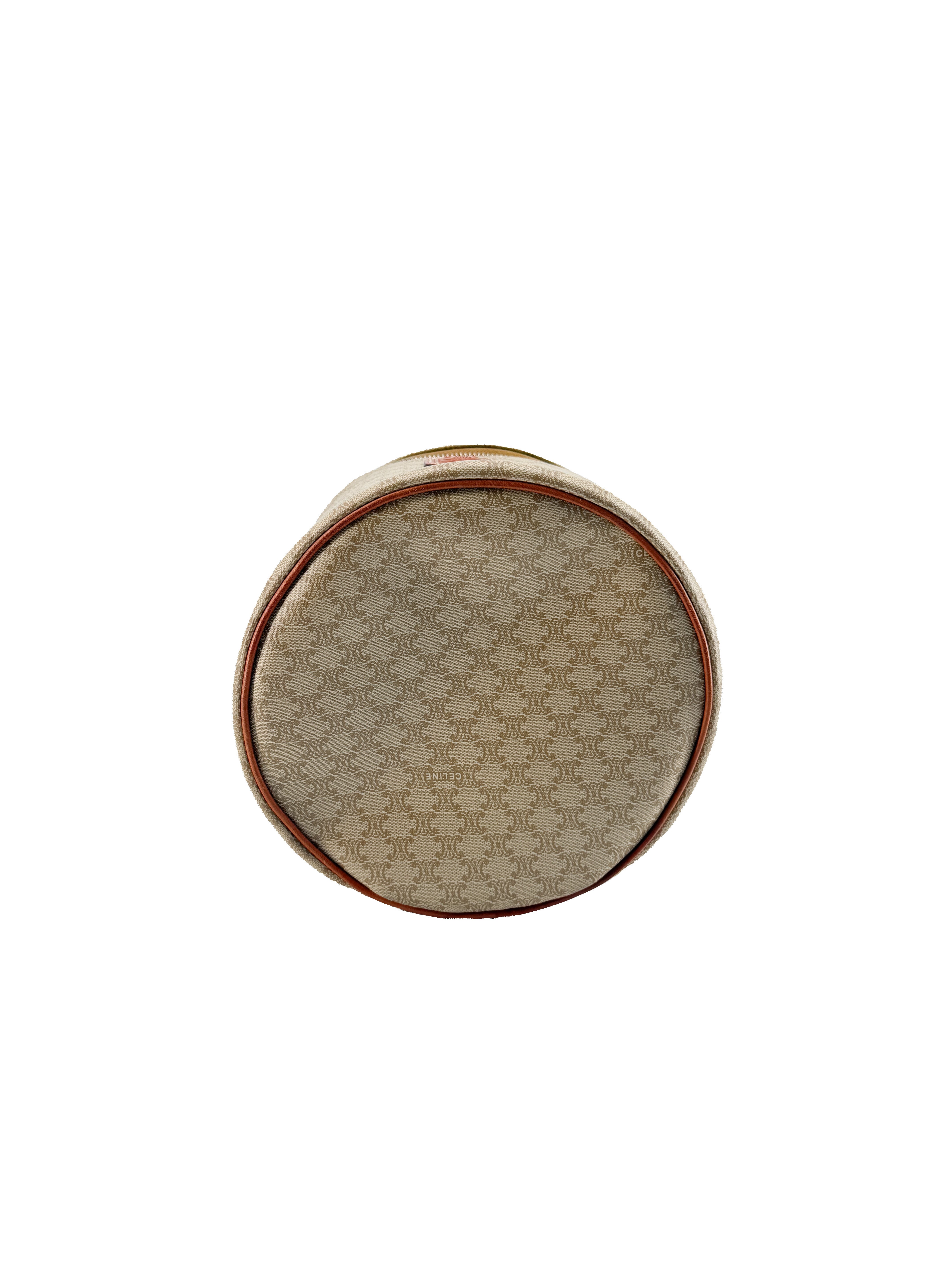 Celine macadam cream vanity case MC96