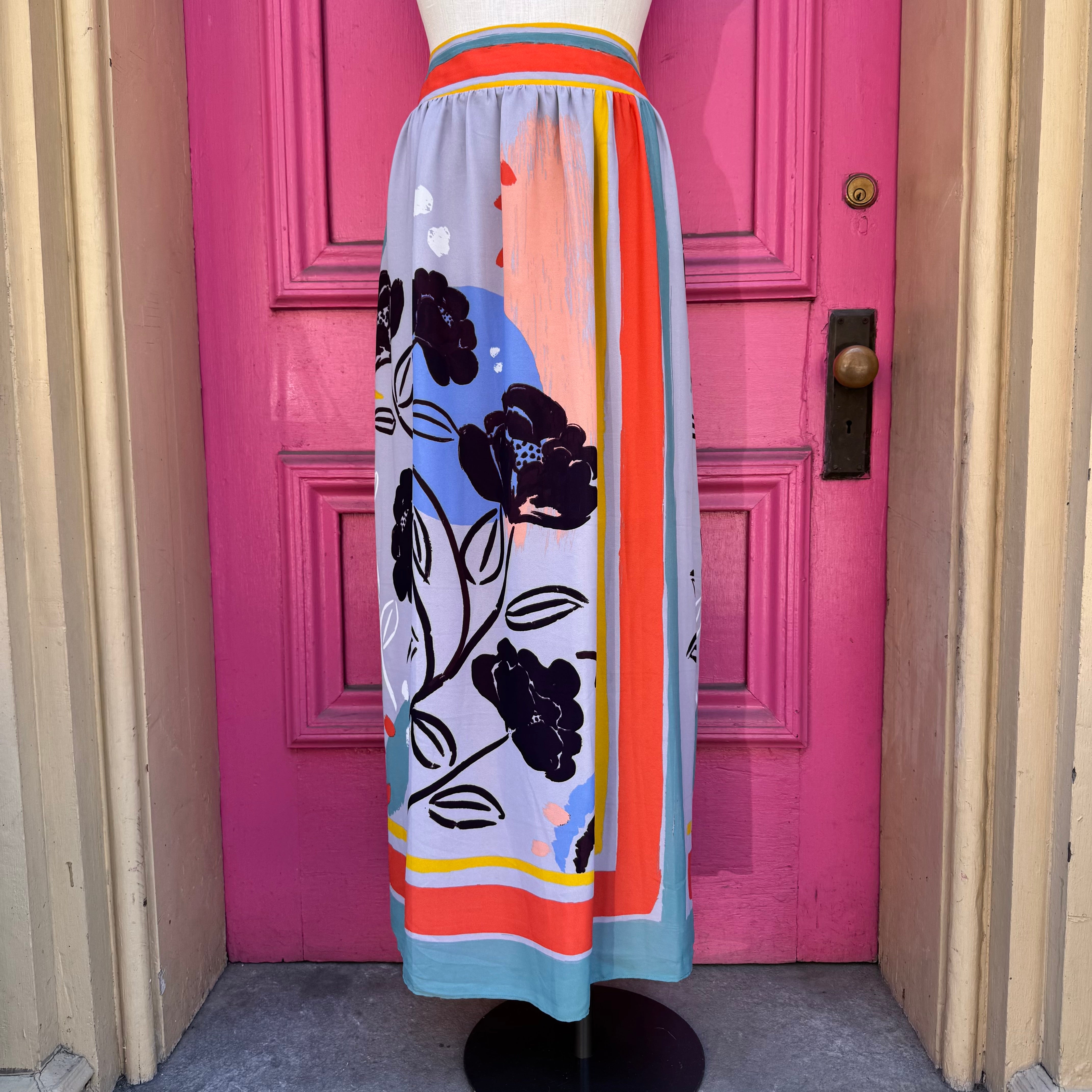 Maeve multicolor skirt size M