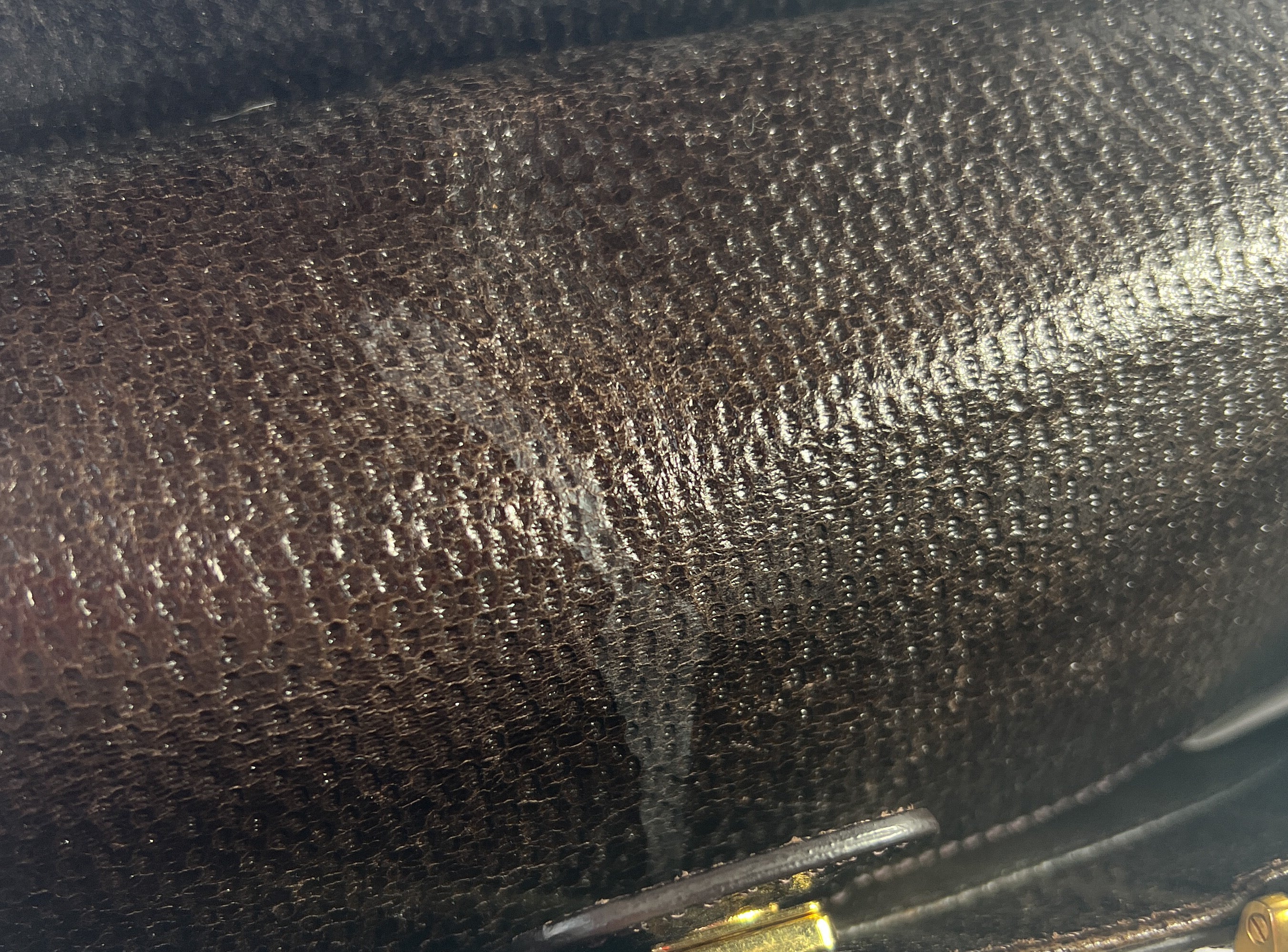 Fendi brown leather Classico No 3 satchel