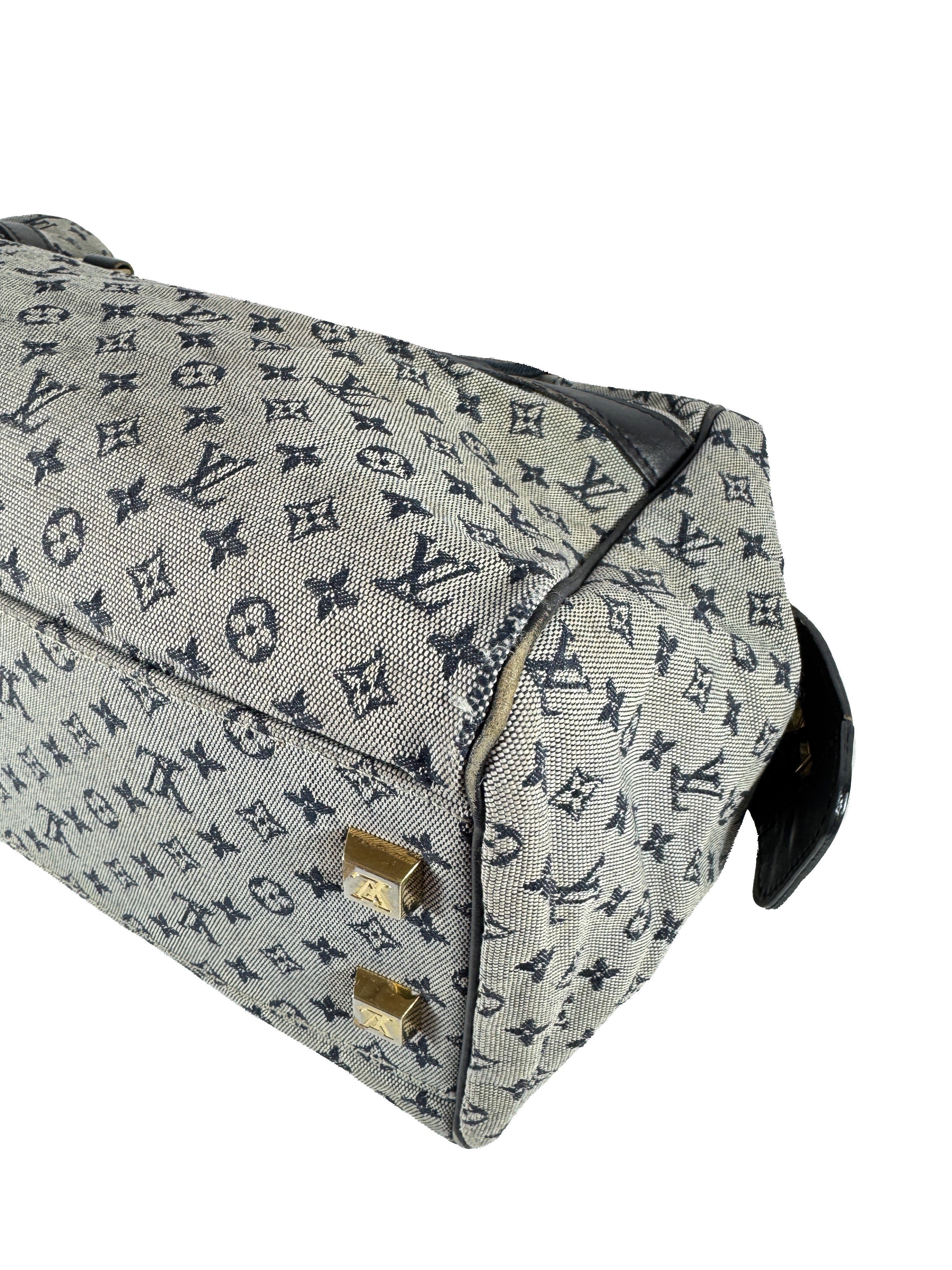 Louis Vuitton monogram navy Josephine GM VI0023