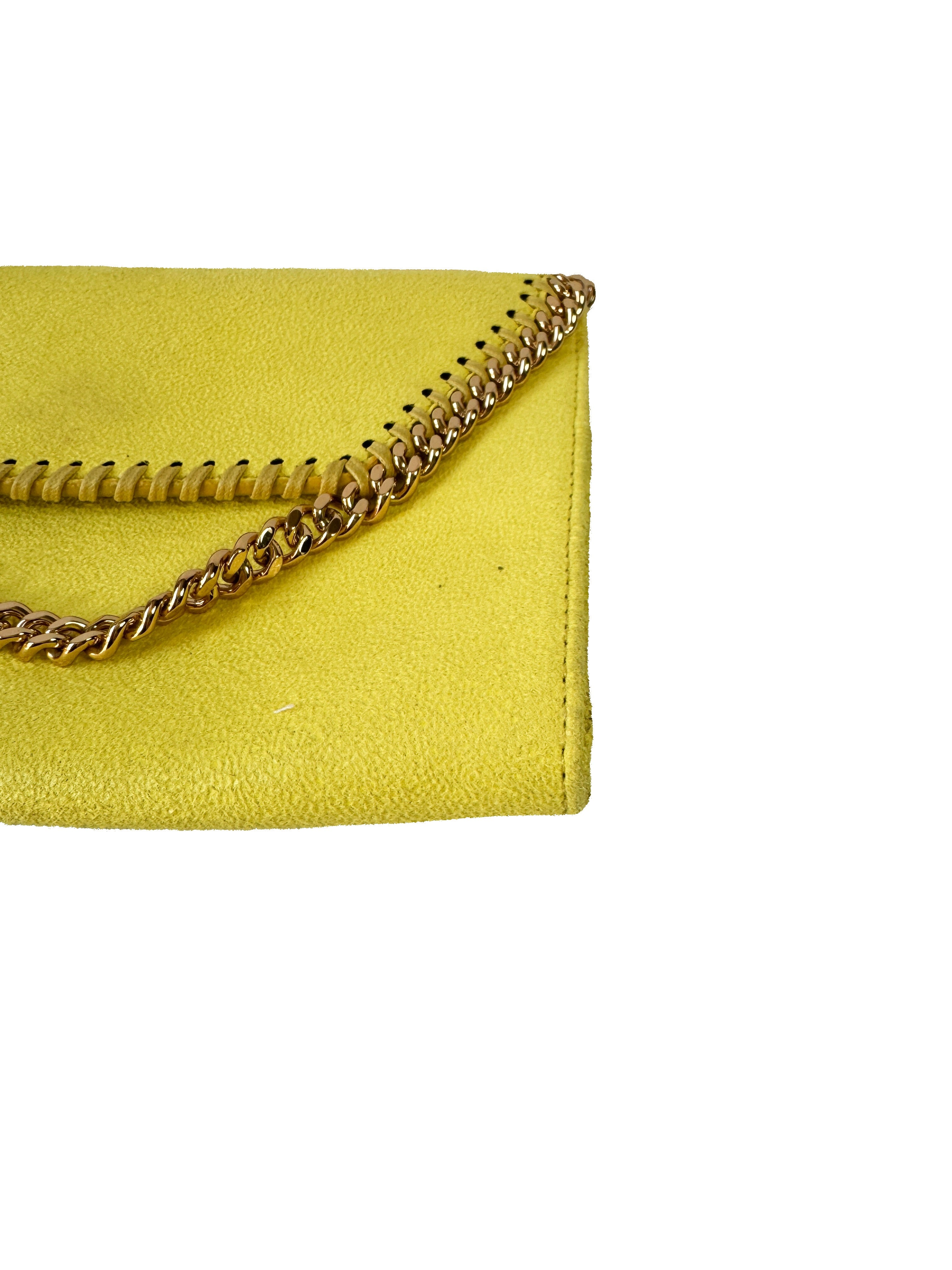Stella McCartney canary mini Falabella shaggy deer crossbody *as is*