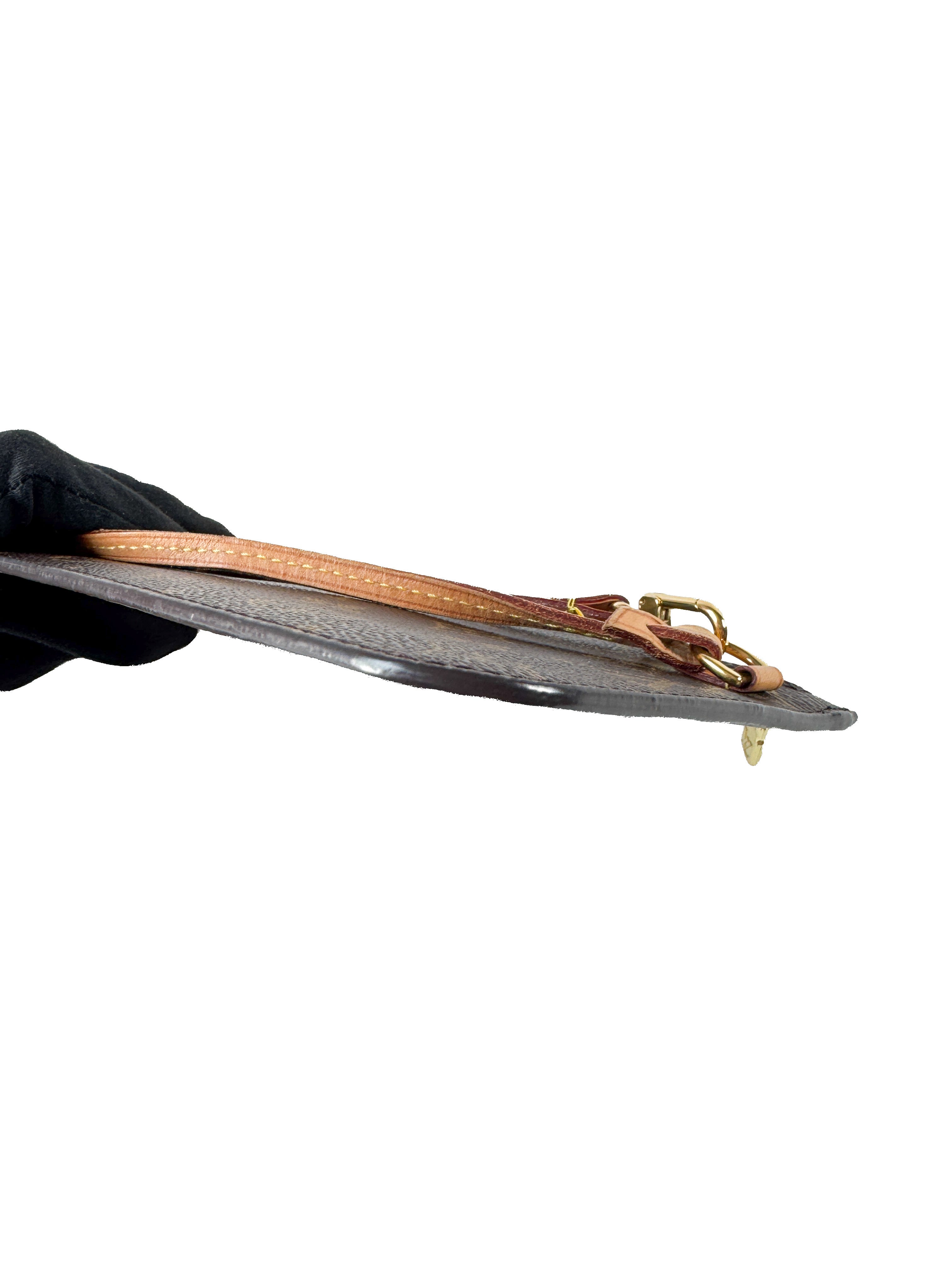 Louis Vuitton monogram neverfull pouch AR4173