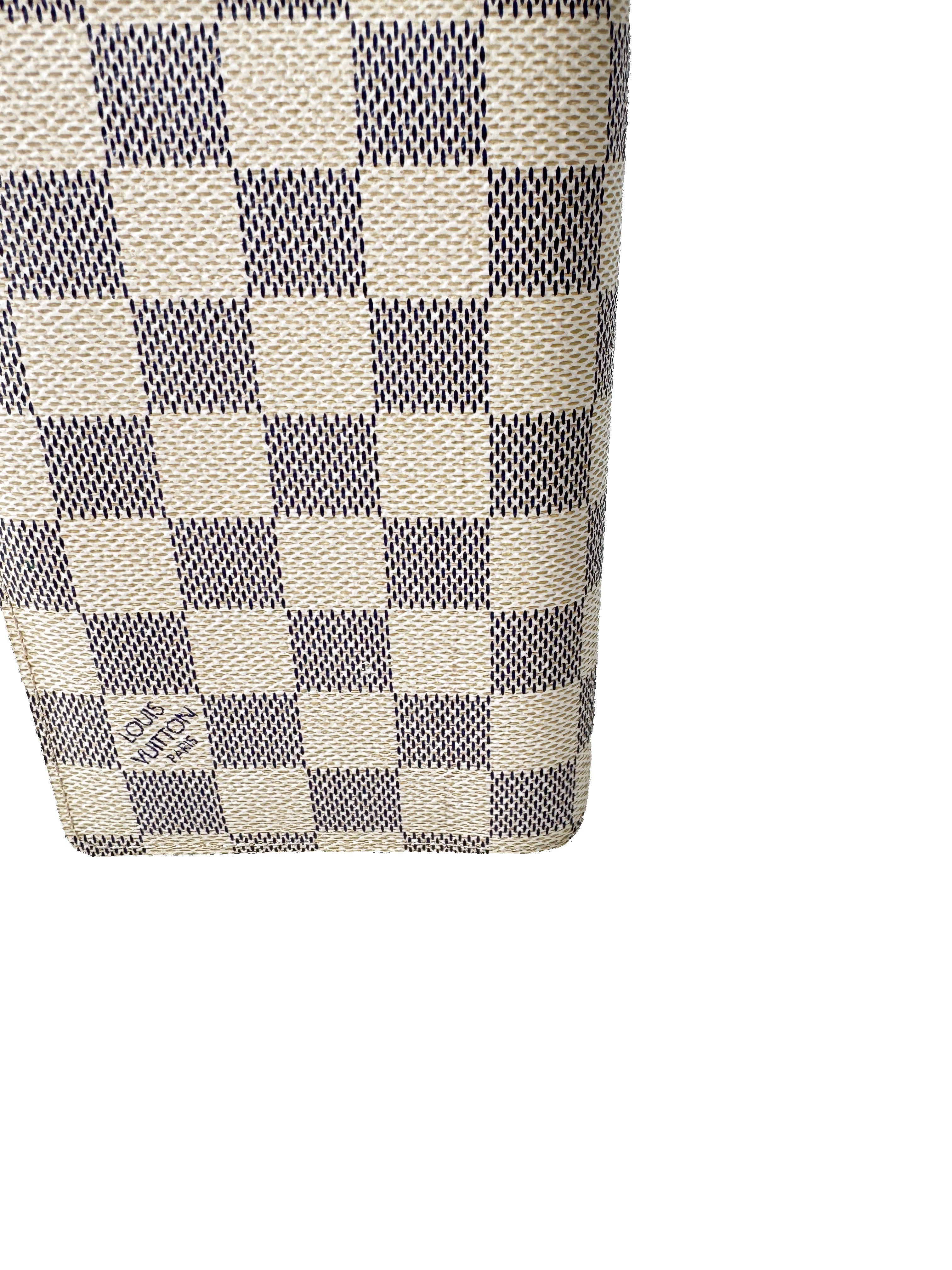 Louis Vuitton damier azur agenda PM CA4058