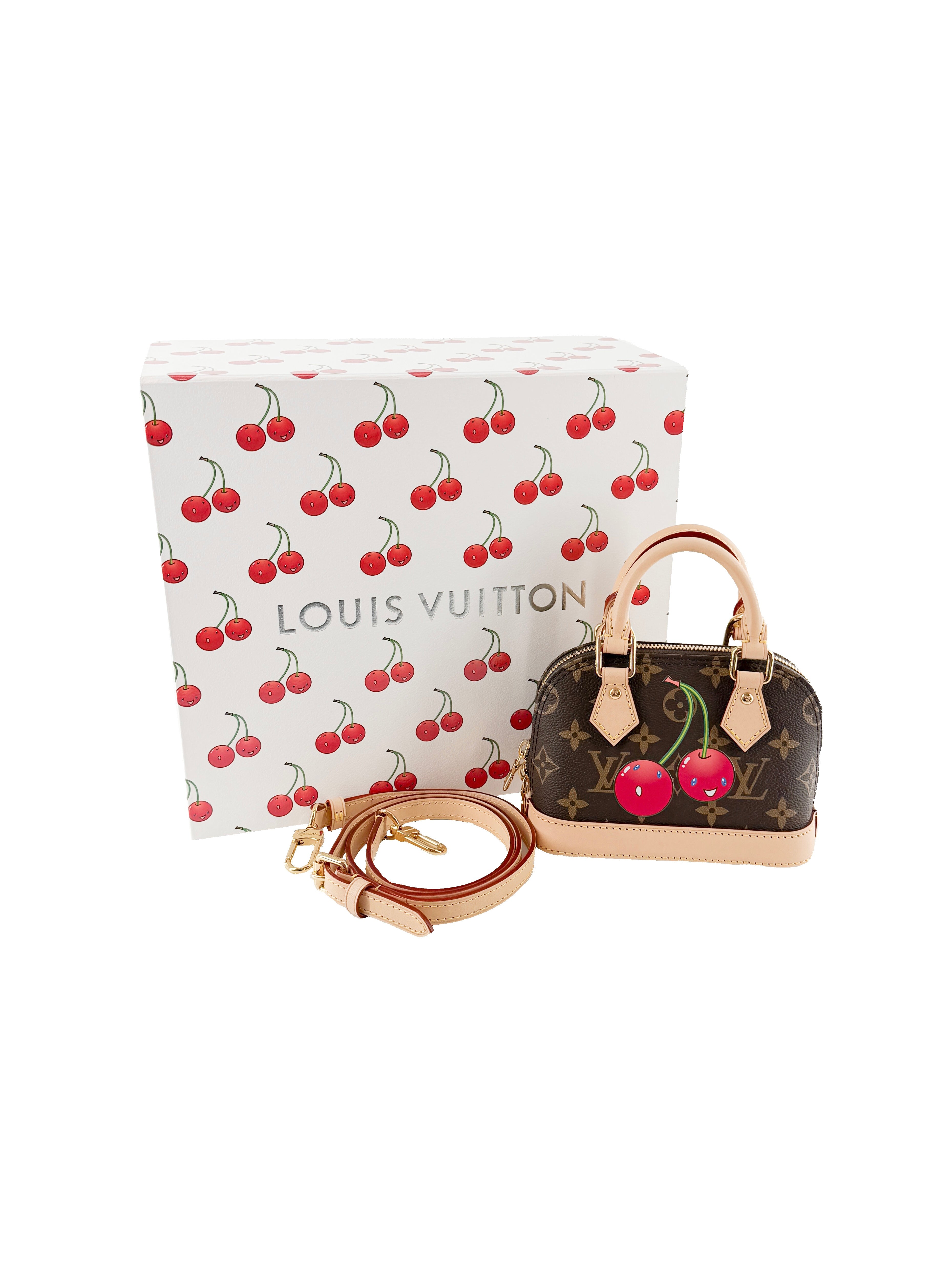Louis Vuitton LV X TM Monogram Cerises Nano Alma NFC