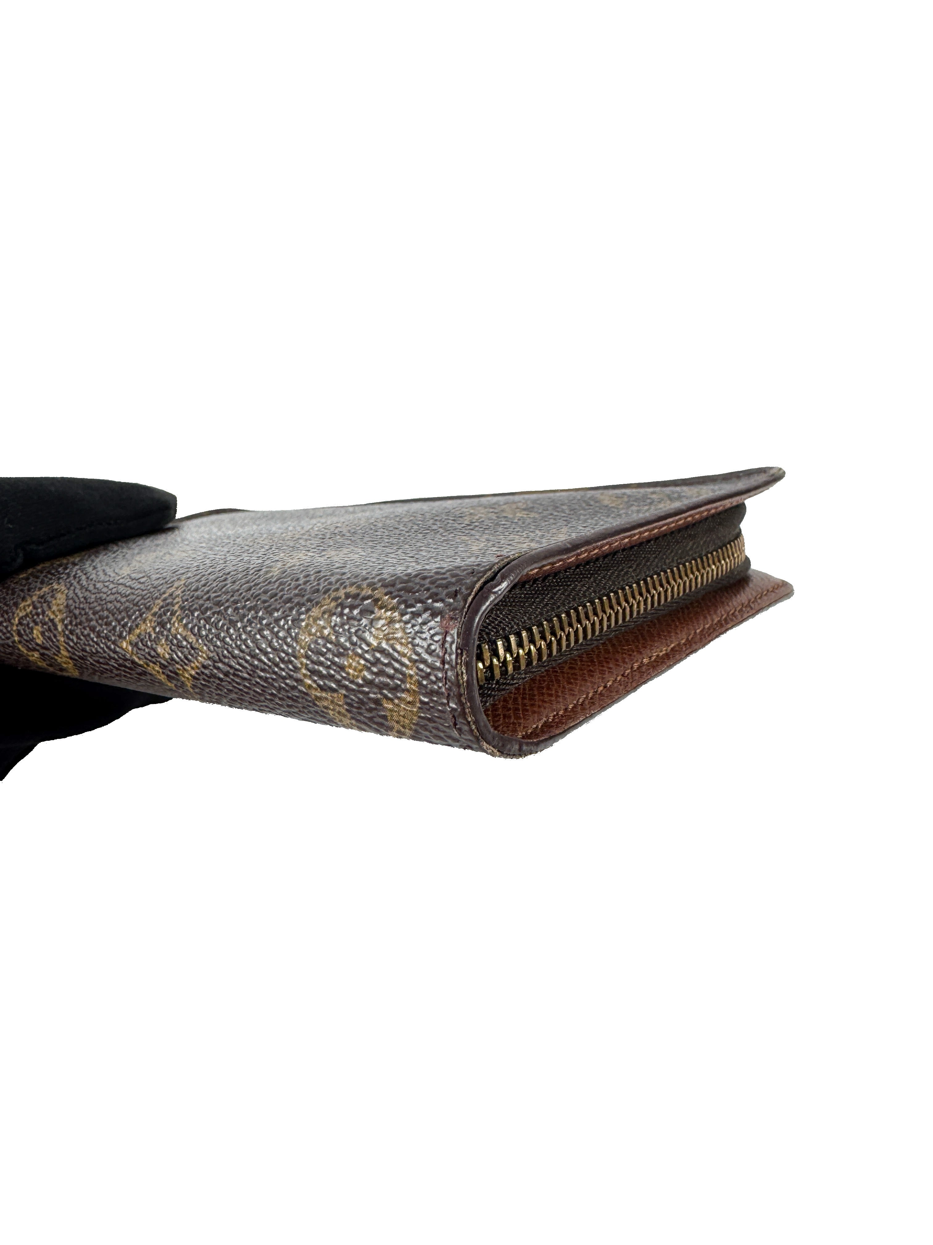 Louis Vuitton monogram Porte Monnaie Zip wallet TH0030