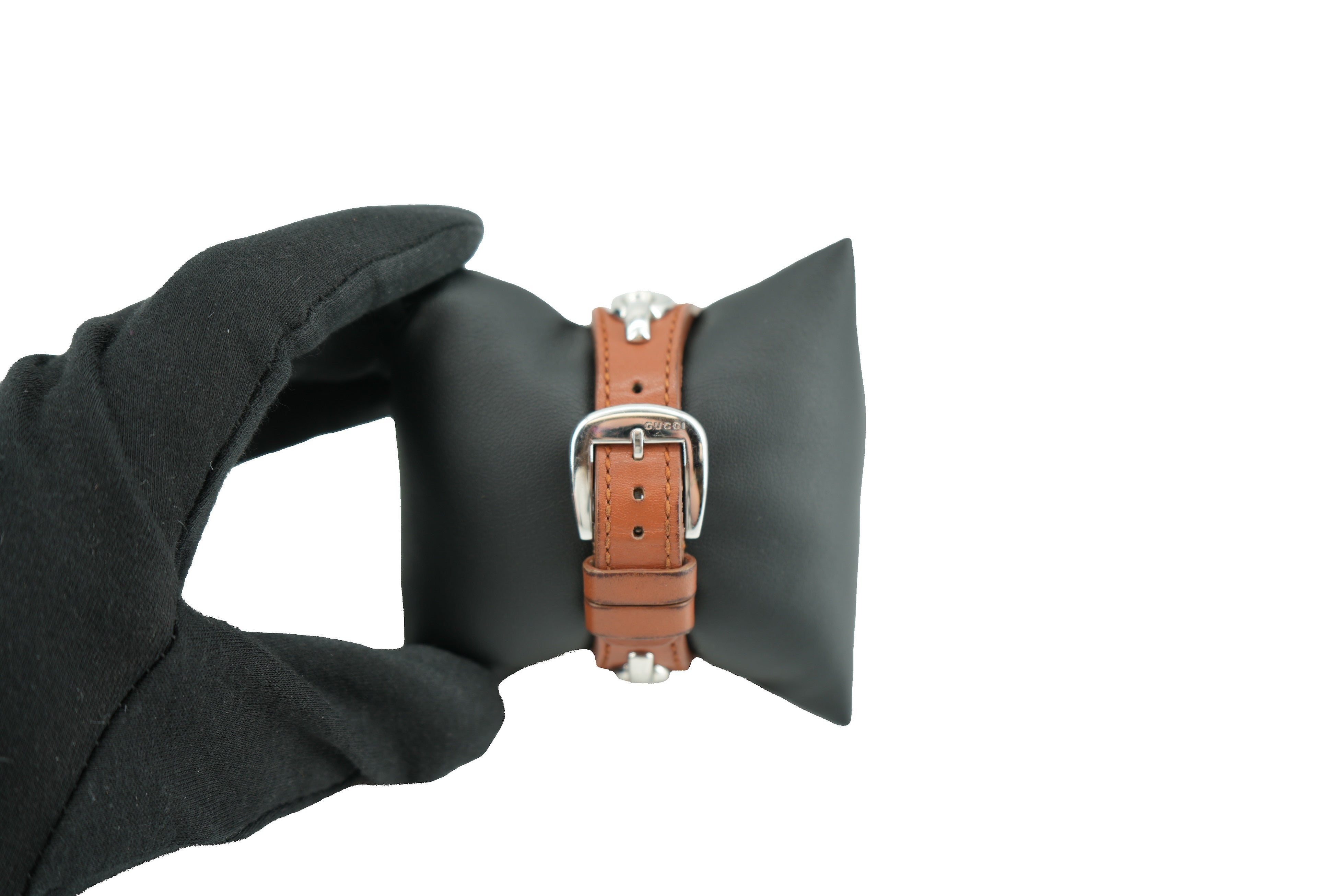 Gucci Marina chain brown watch 121.3