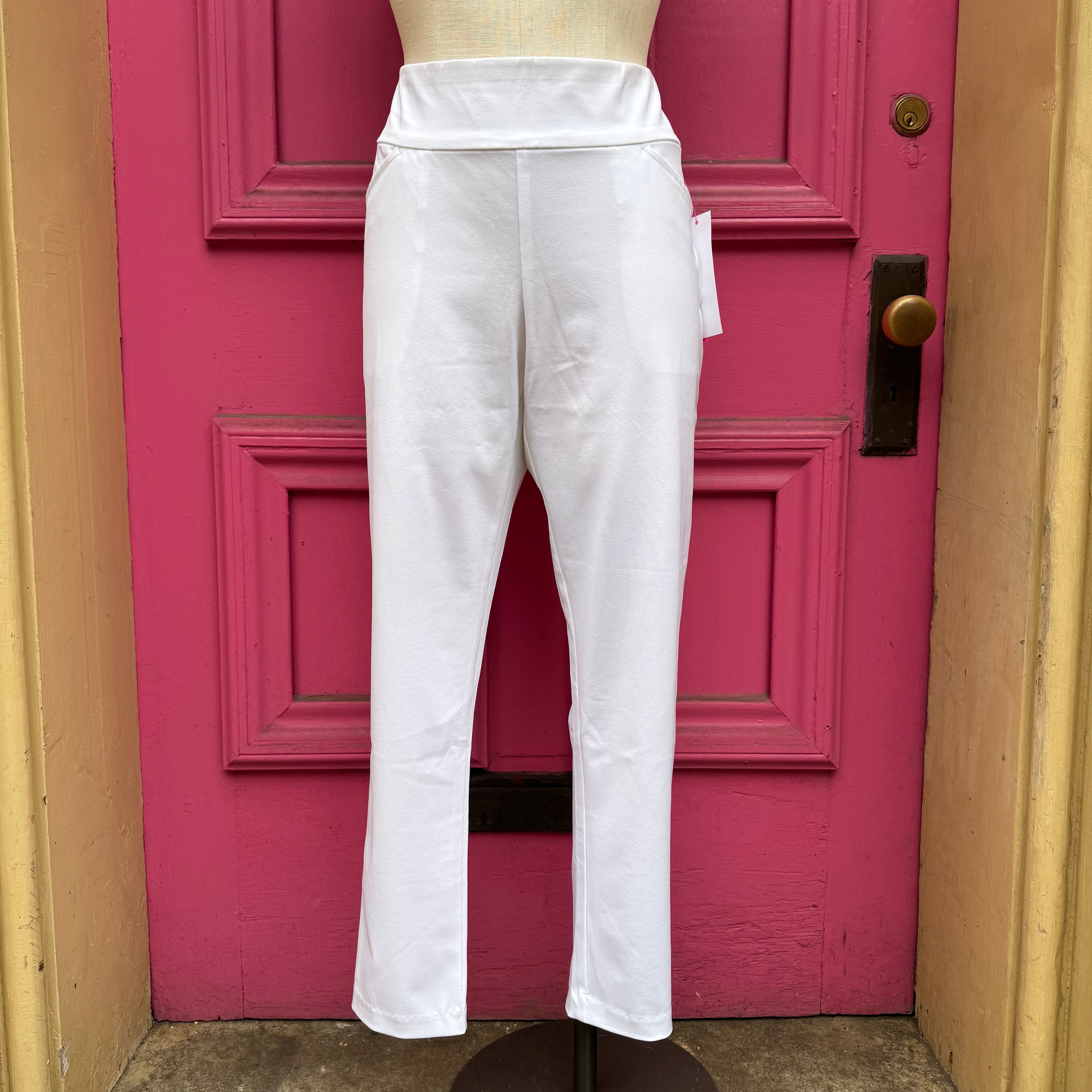 Lilly Pulitzer Luxletic resort white Corso pant size 14 NWT