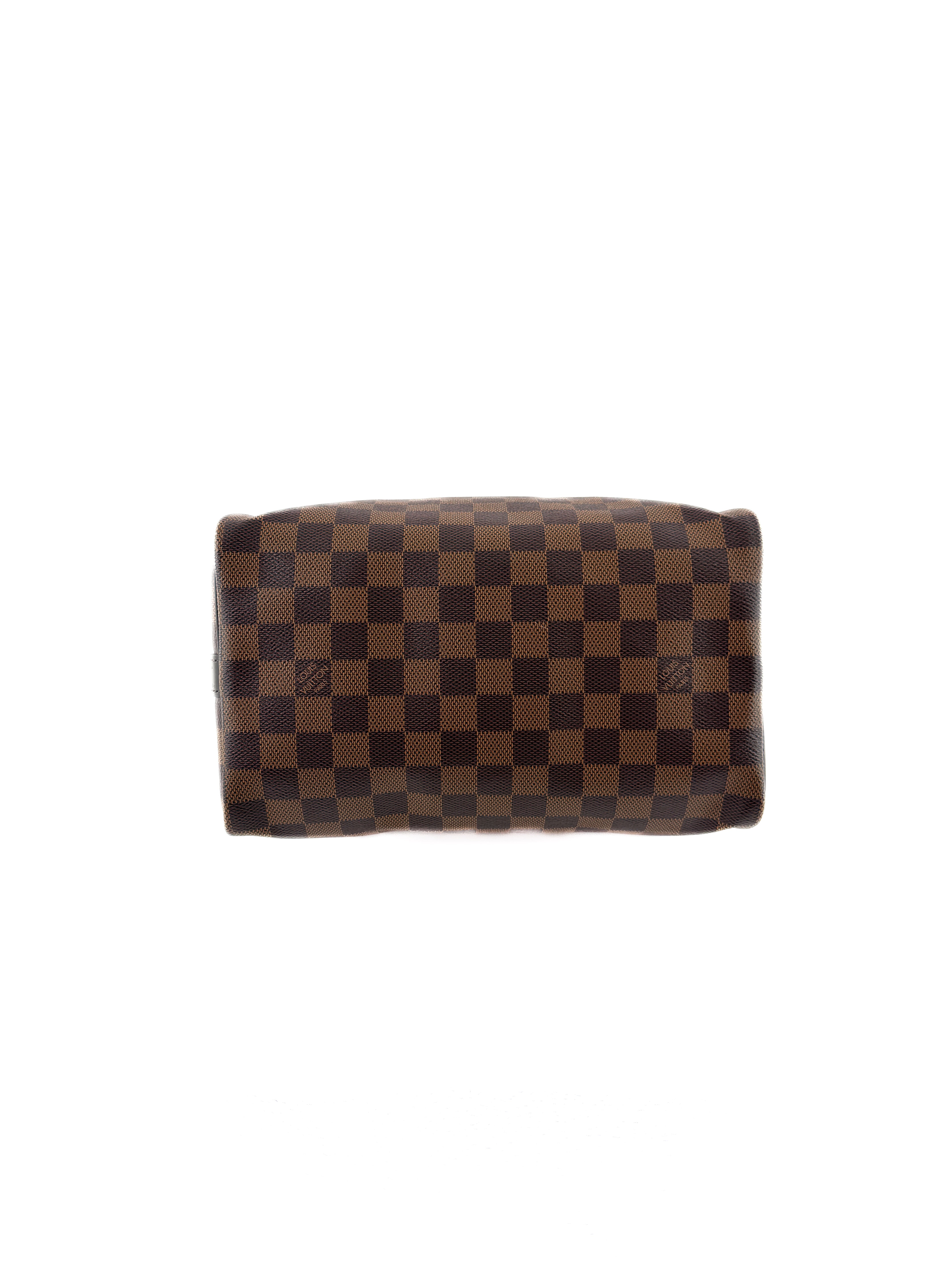 Louis Vuitton damier ebene Speedy 25 bandouliere NFC
