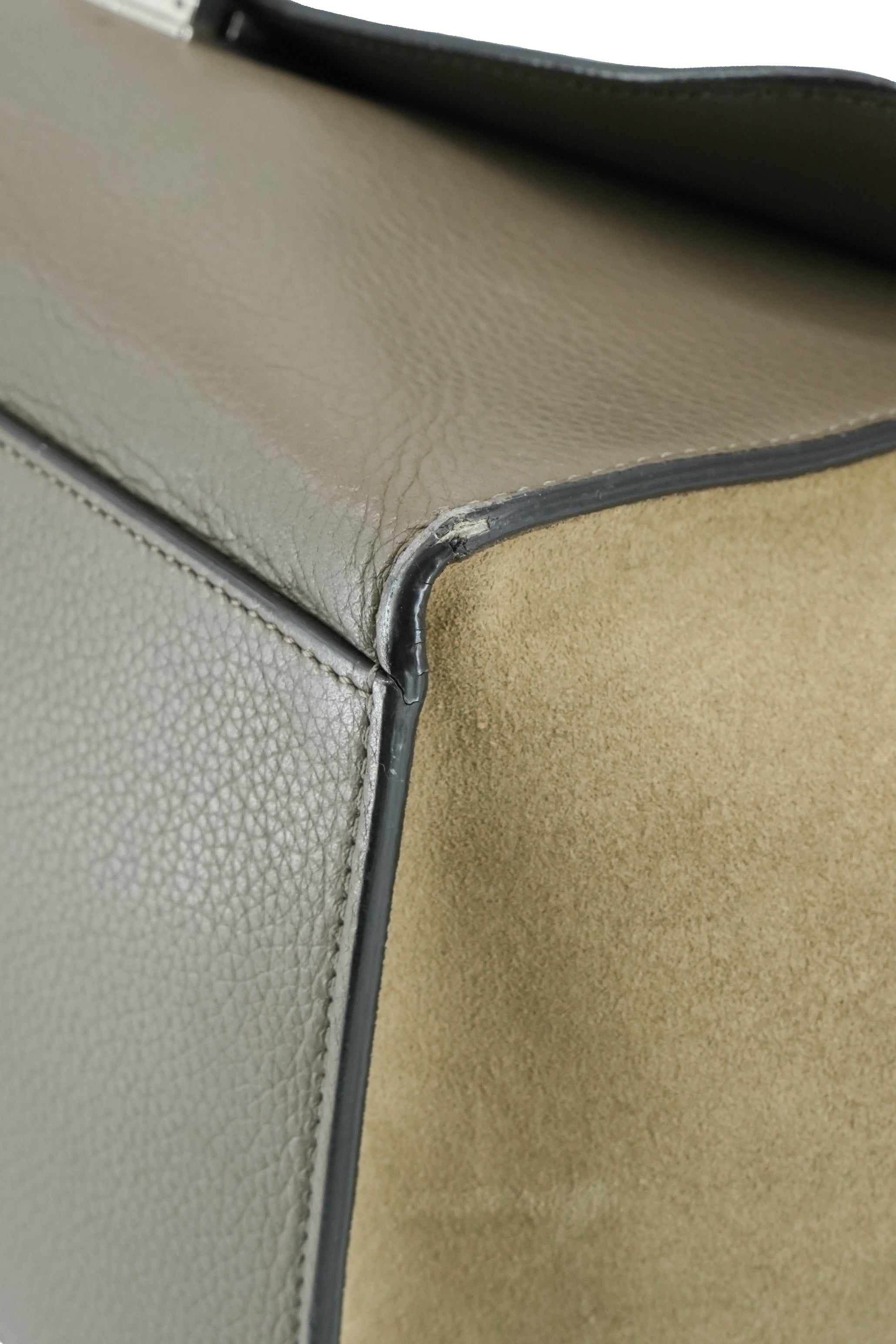 Celine taupe Trapeze F-MM-0144