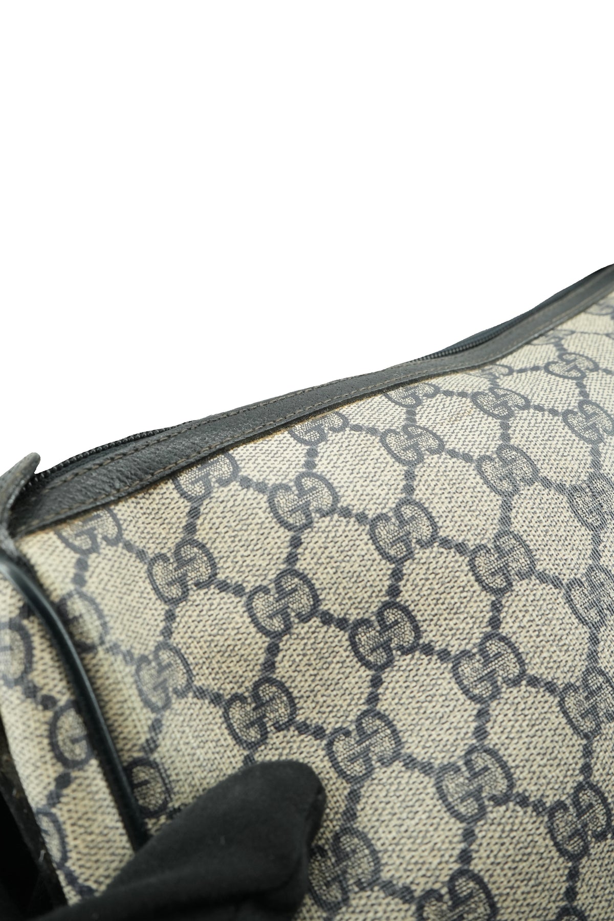 Gucci navy vintage sherry line crossbody 89-02-032