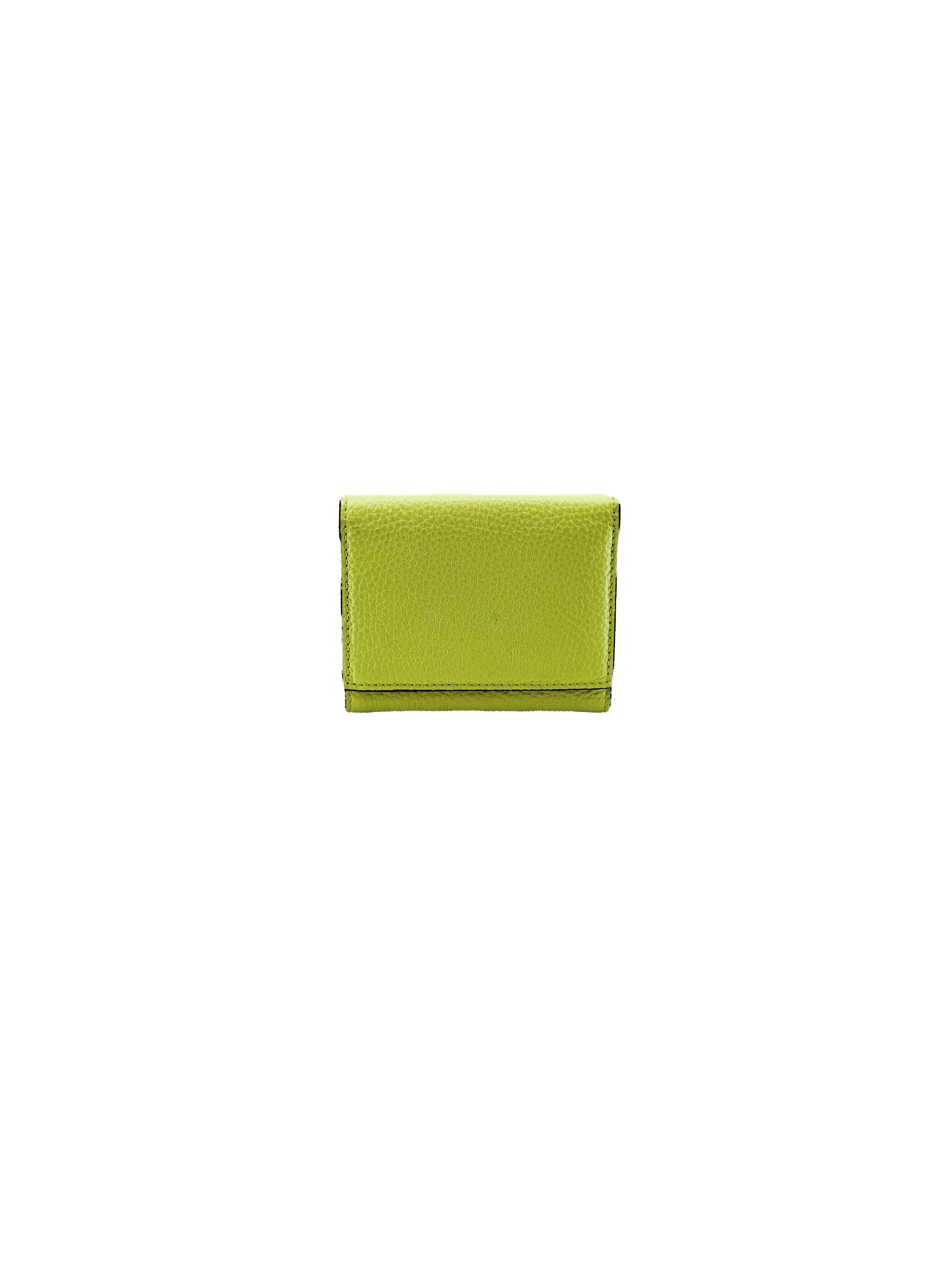 Gucci light green leather compact wallet 534563