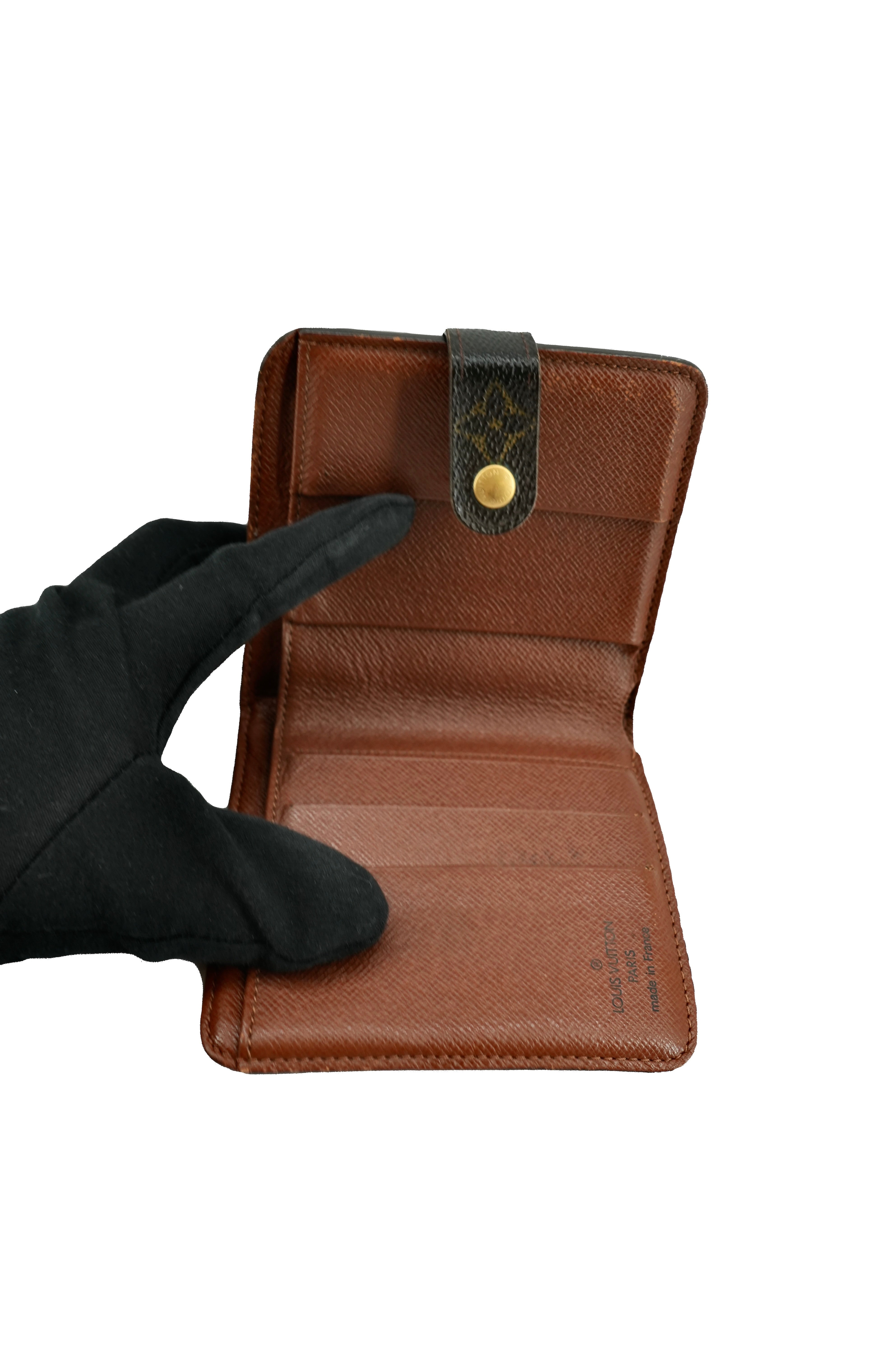 Louis Vuitton monogram compact zip wallet MI1013