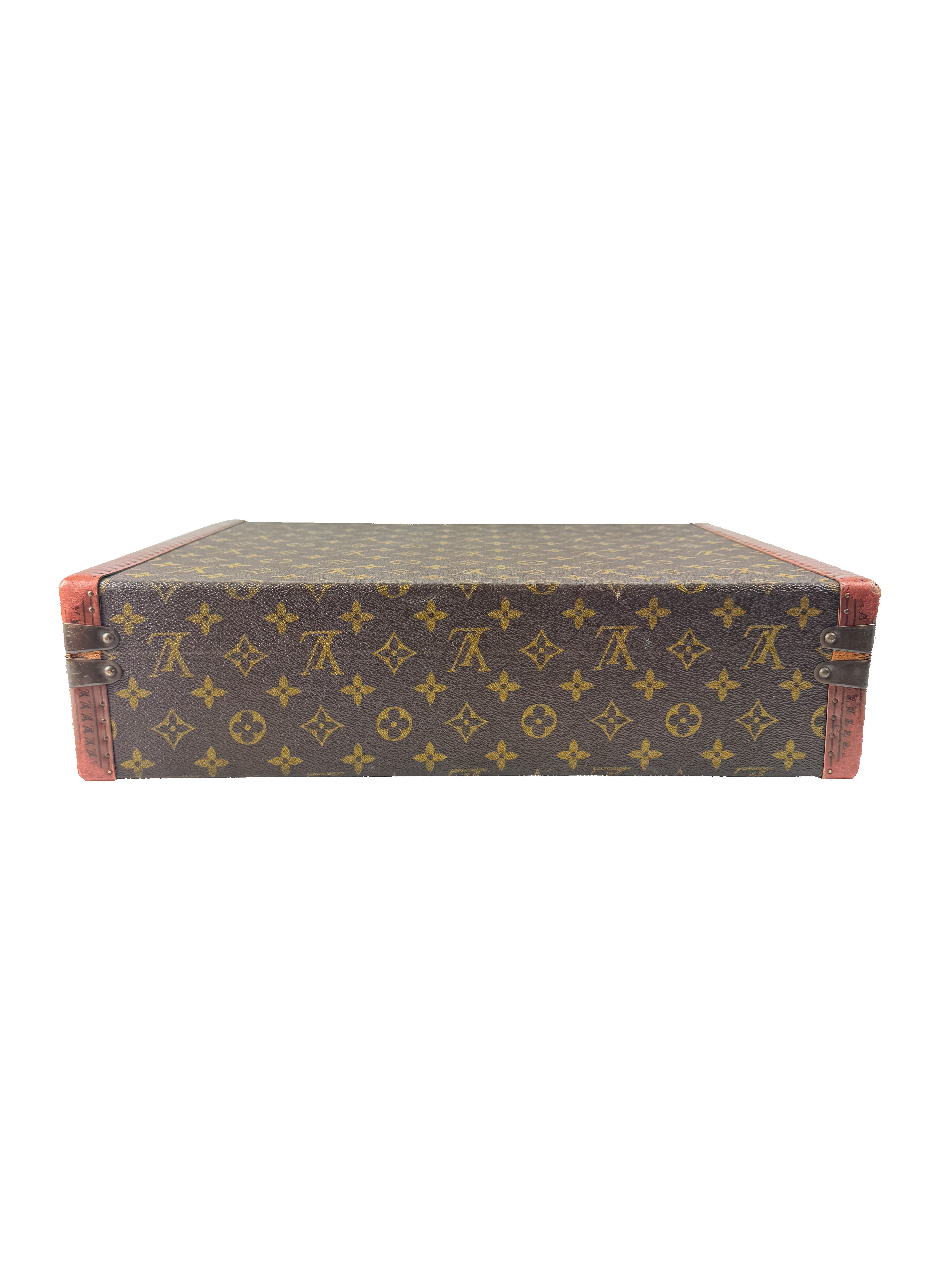 Louis Vuitton monogram 60s-80s vintage Cotteville 45 trunk 903220