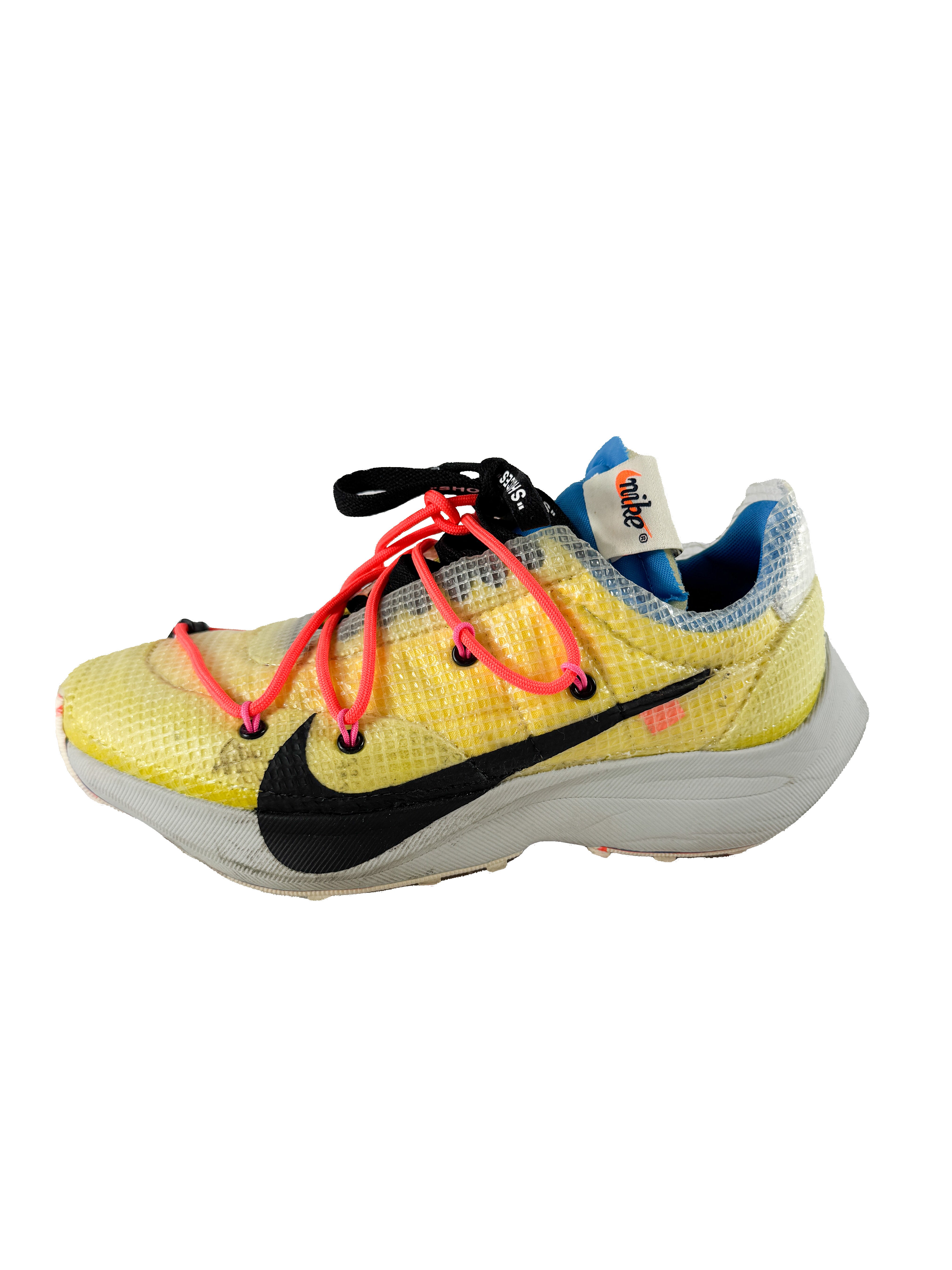 Nike x Off White yellow Vapor street tour sneakers size 7