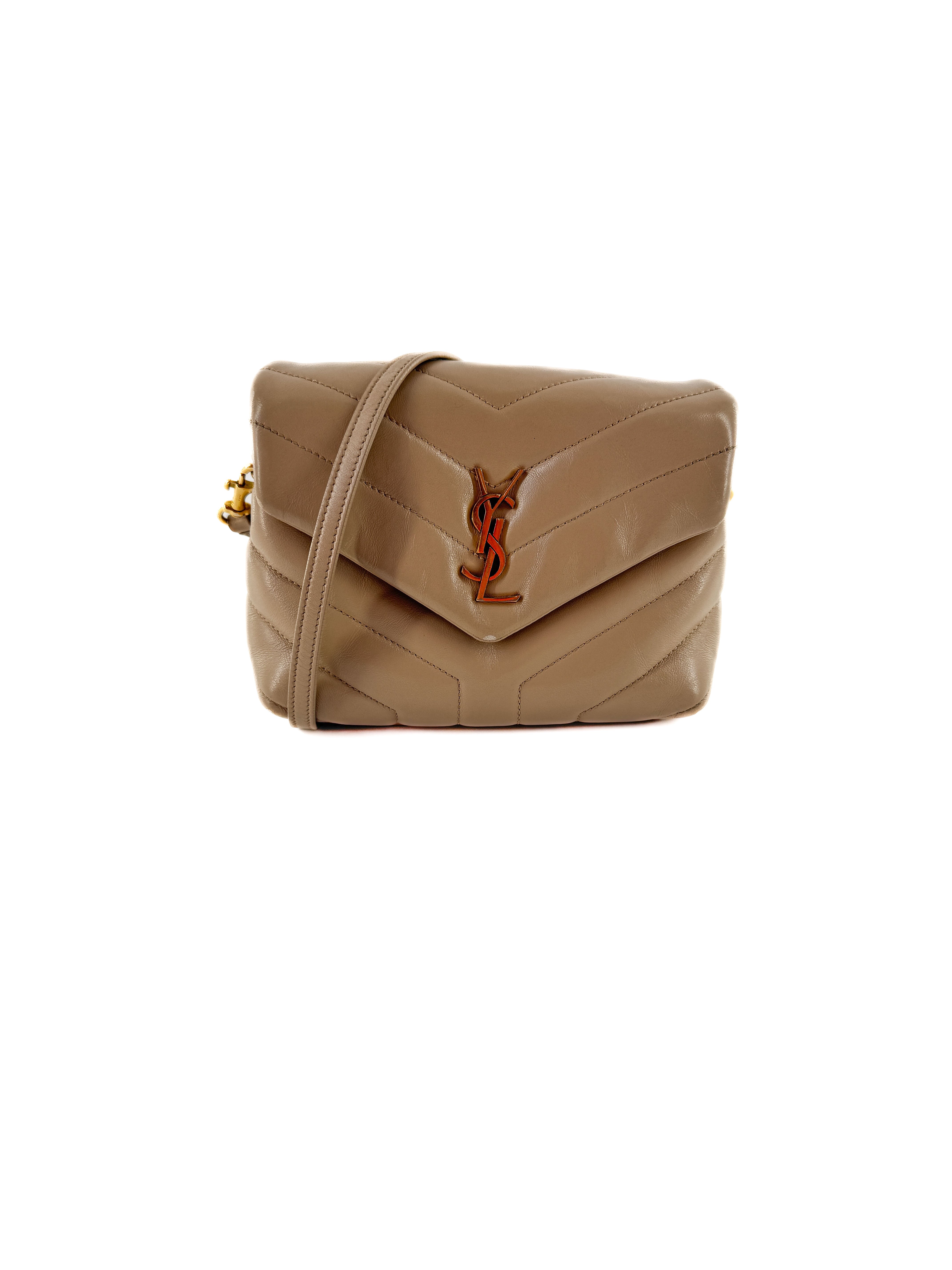 Saint Laurent beige toy Loulou GUE678401-1021
