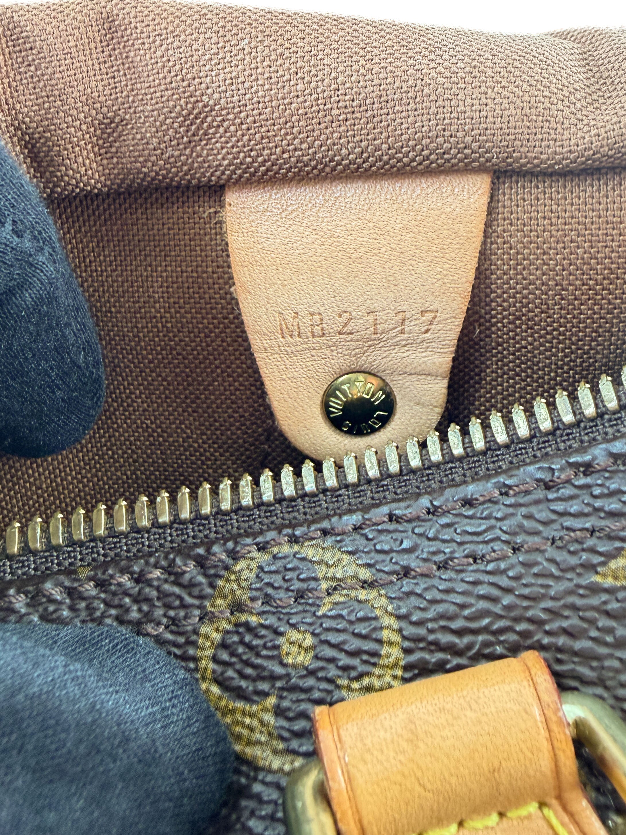 Louis Vuitton monogram Speedy 25 bandouliere MB2117