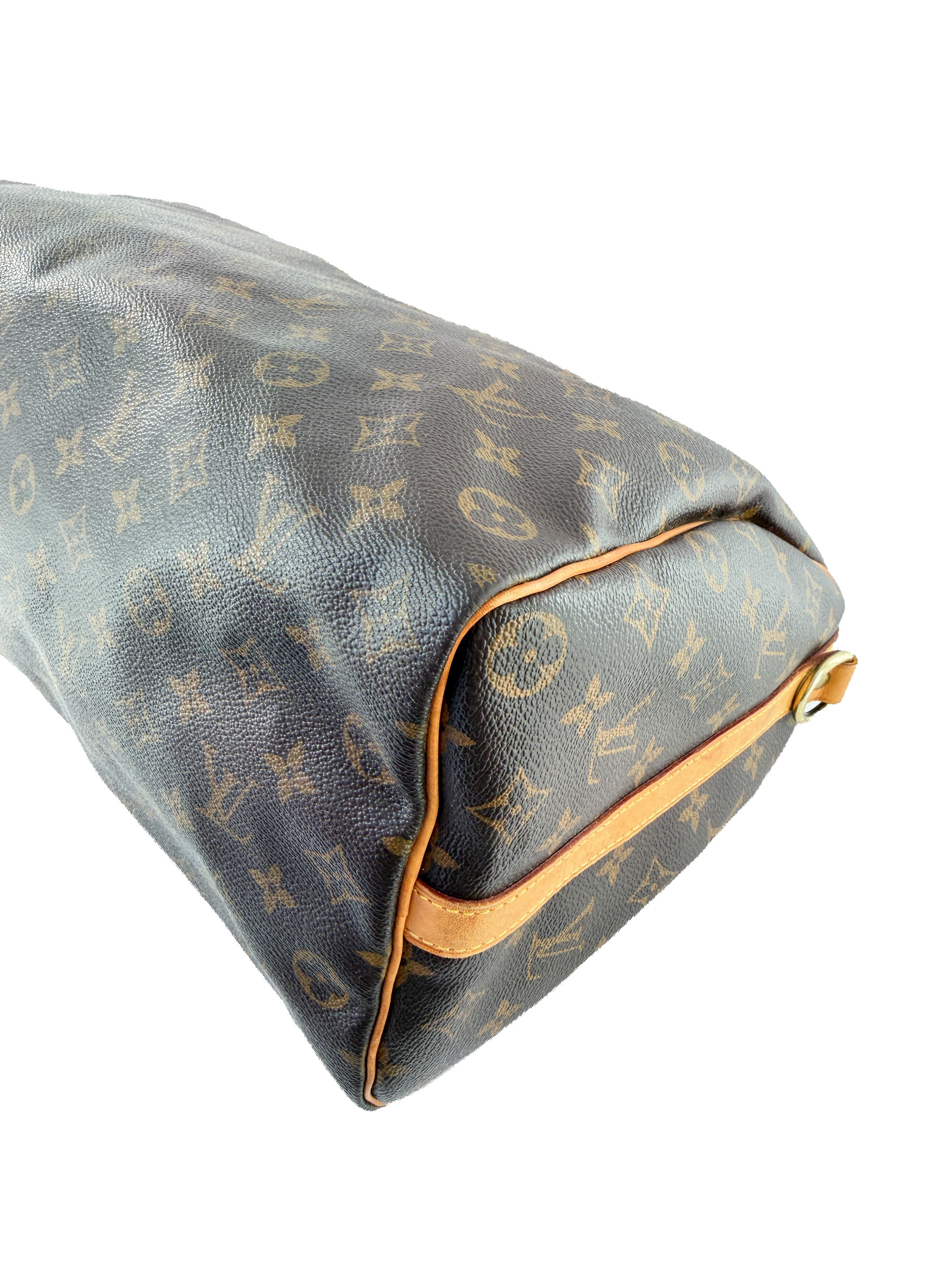 Louis Vuitton monogram Speedy 35 bandouliere DU1151