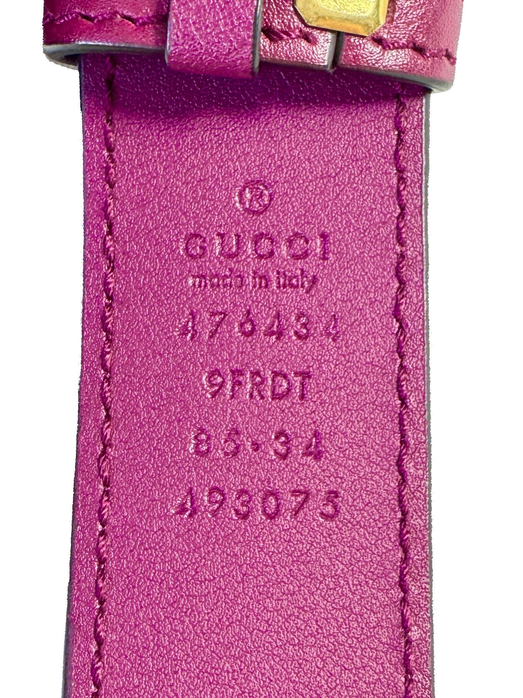 Gucci purple velvet Marmont belt bag 476434 493075