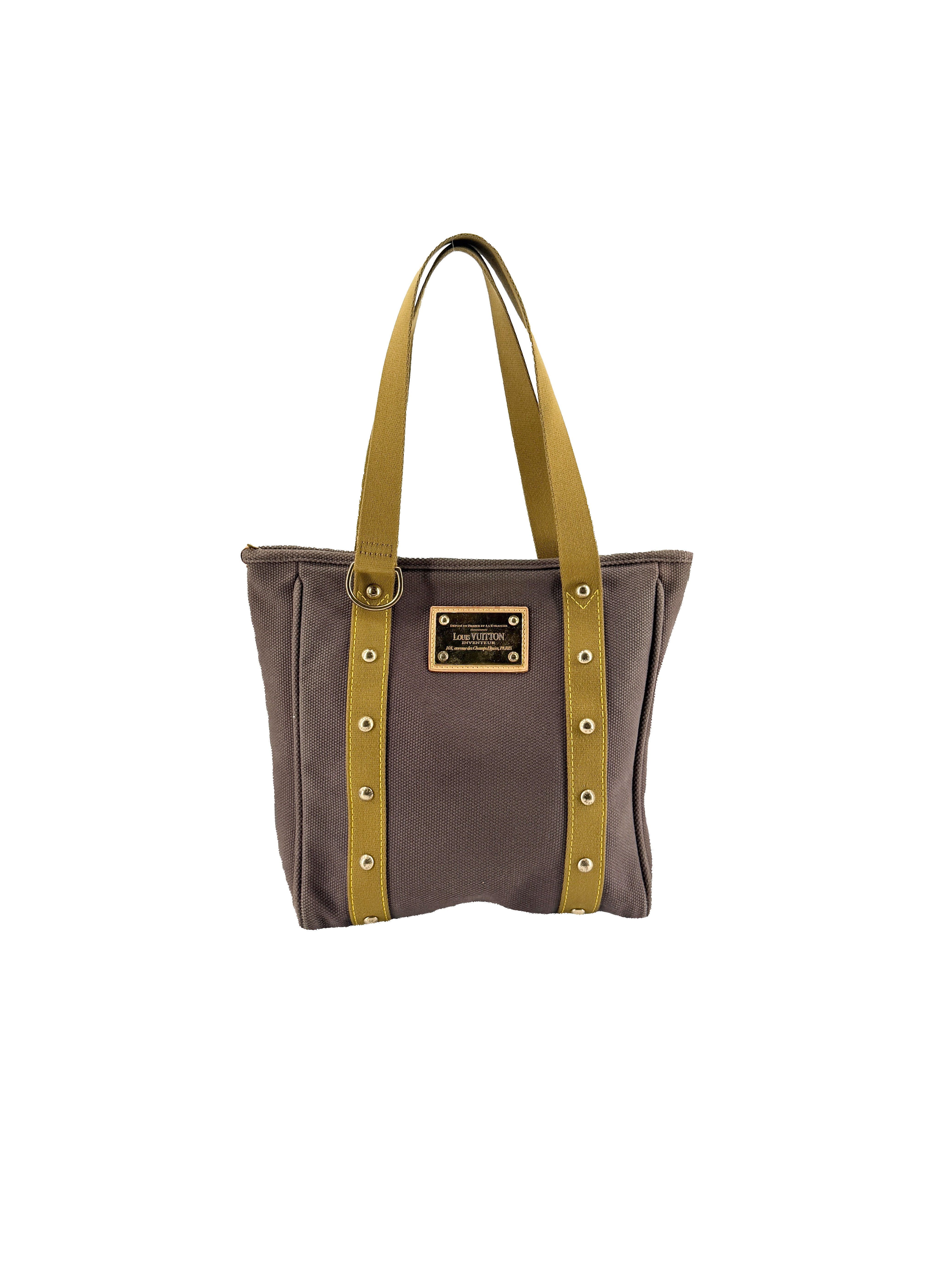 Louis Vuitton brown Cabas Antigua tote MM SP1015