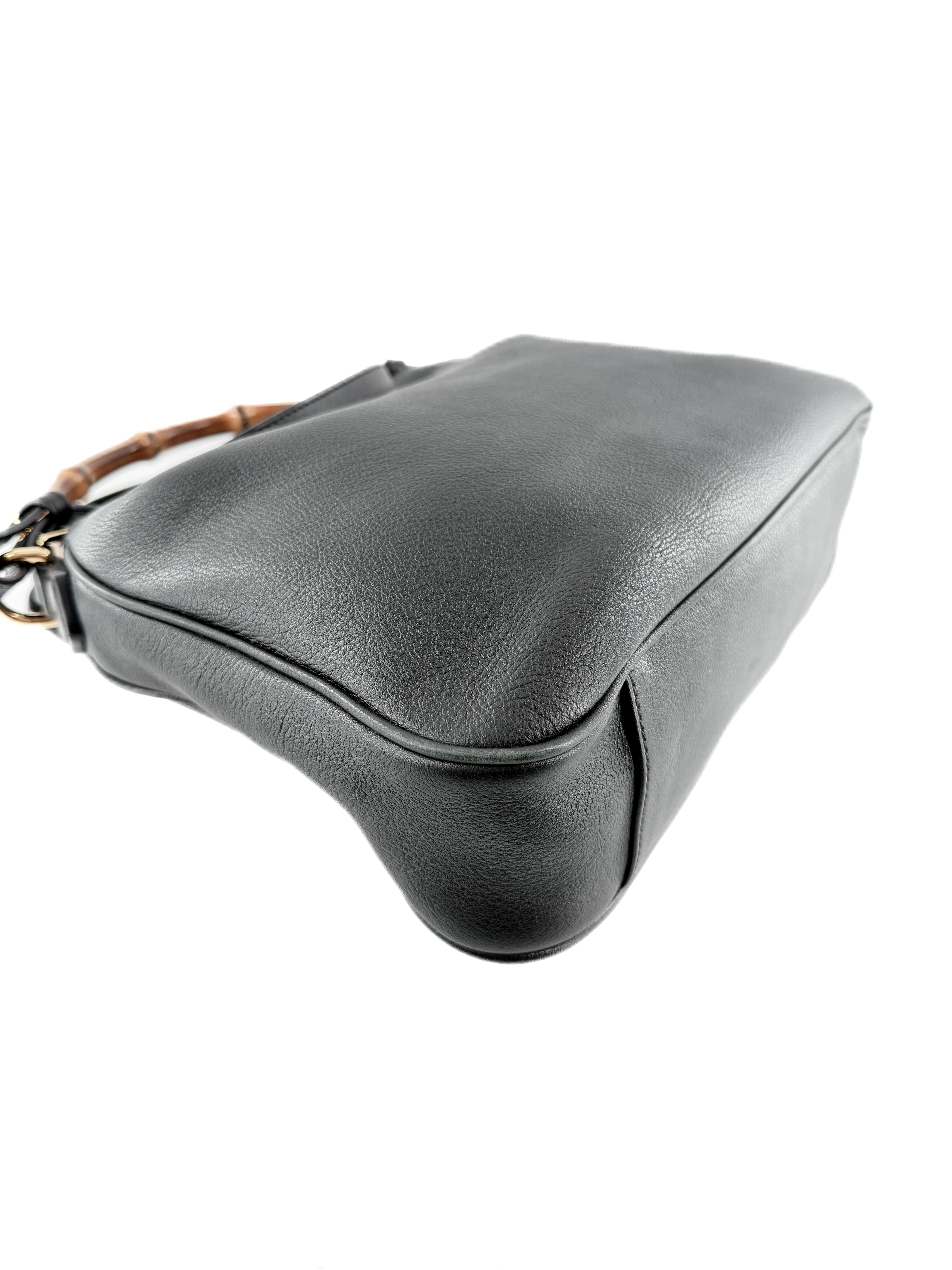 Gucci Diana NM Bamboo Shoulder Bag Leather Medium 498879