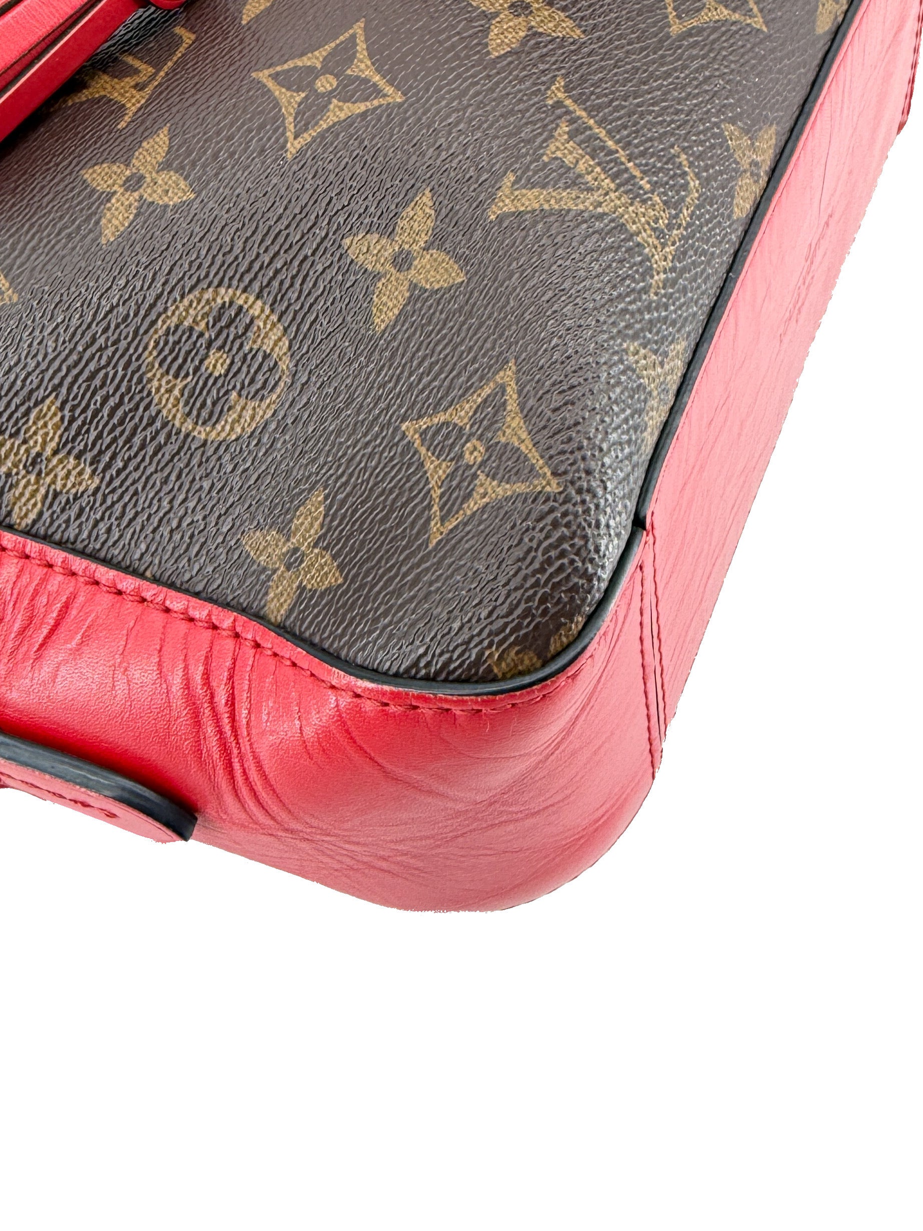 Louis Vuitton monogram red Saintonge CA2188