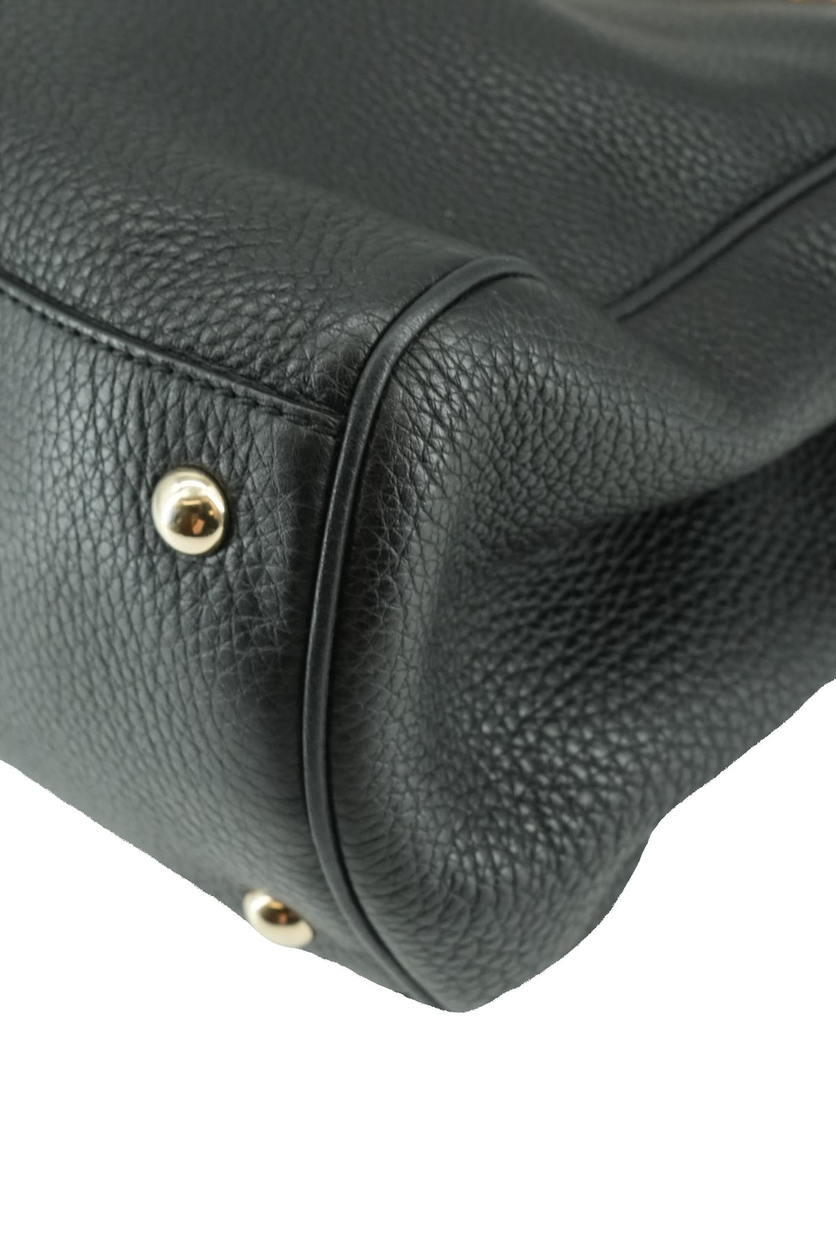 Gucci black Bamboo shopper tote 001998