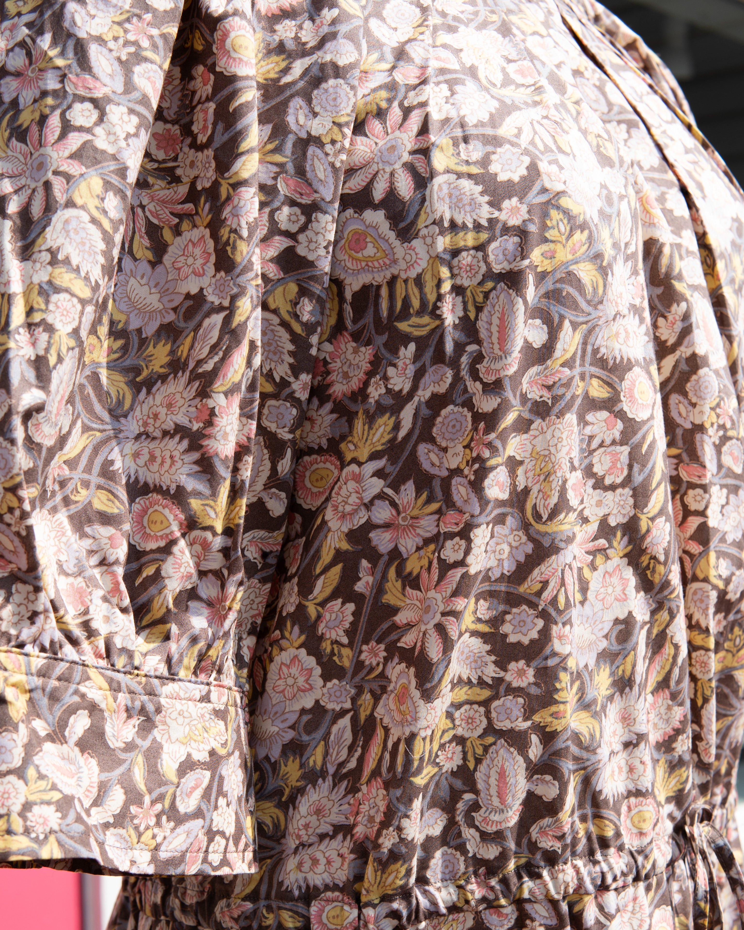 Polo Ralph Lauren gray multicolor floral SS dress size 6 NWT Retail $598