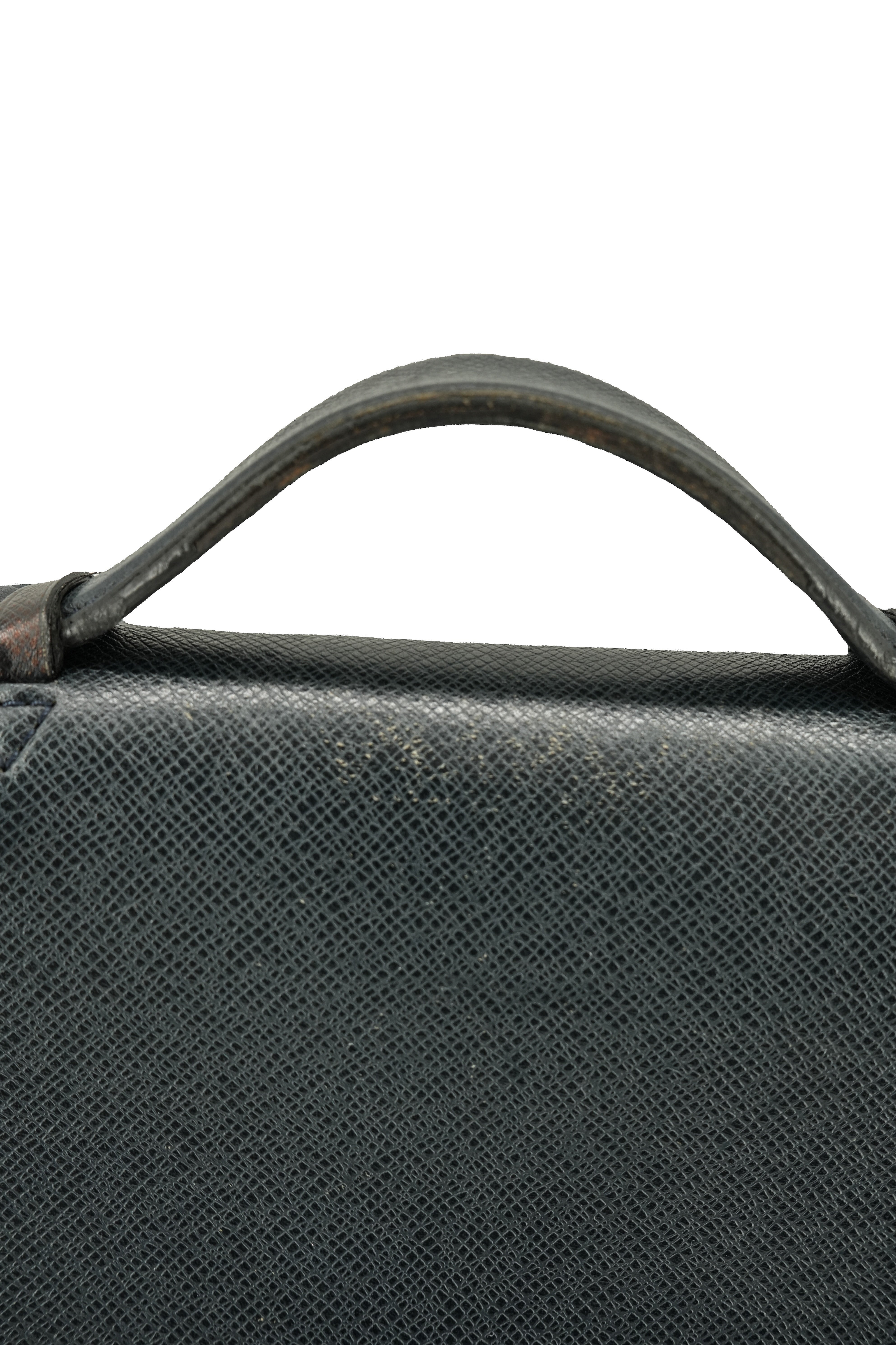 Louis Vuitton navy taiga leather briefcase RI1112
