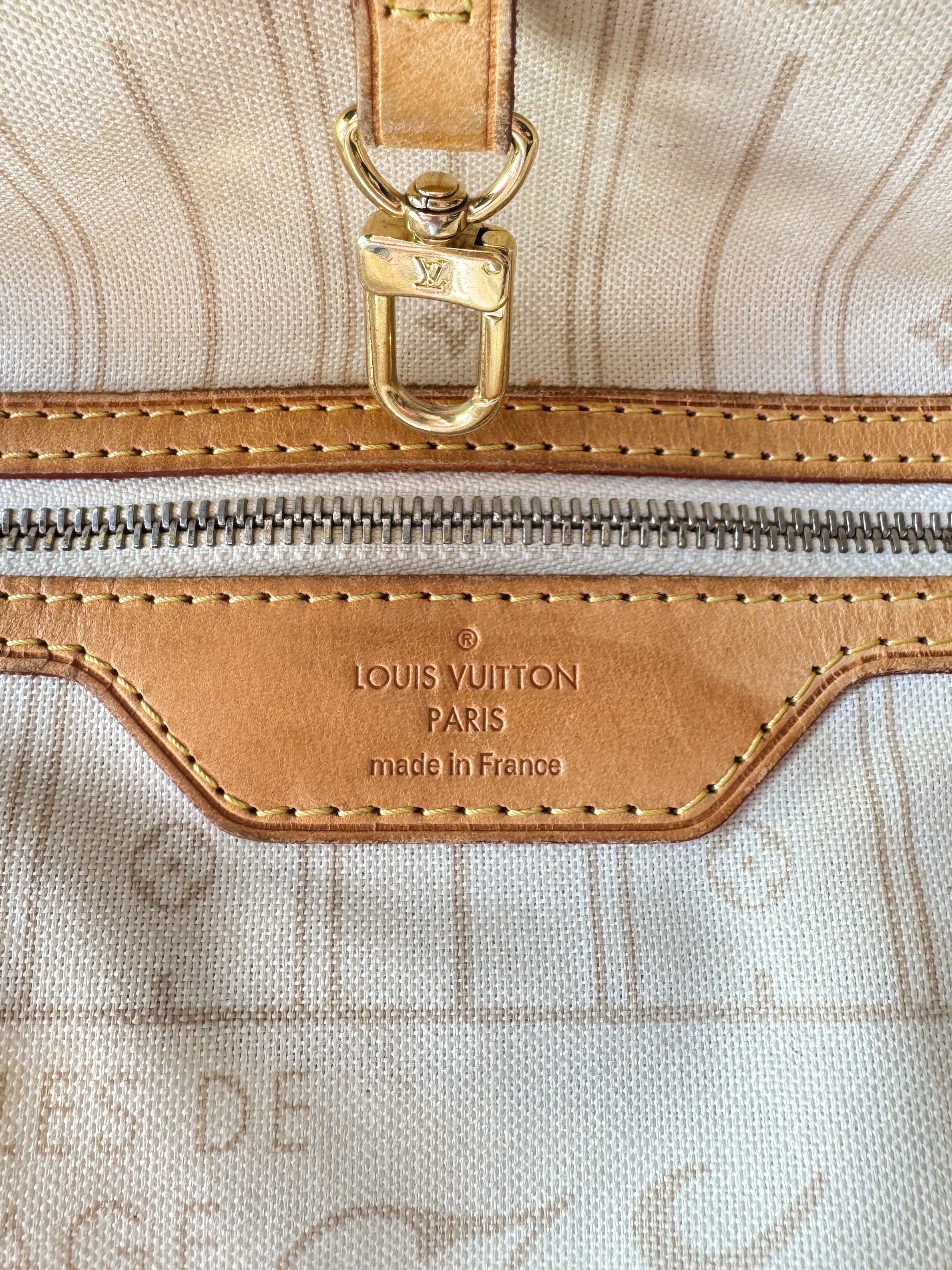 Louis Vuitton damier azur neverfull MM SP4079