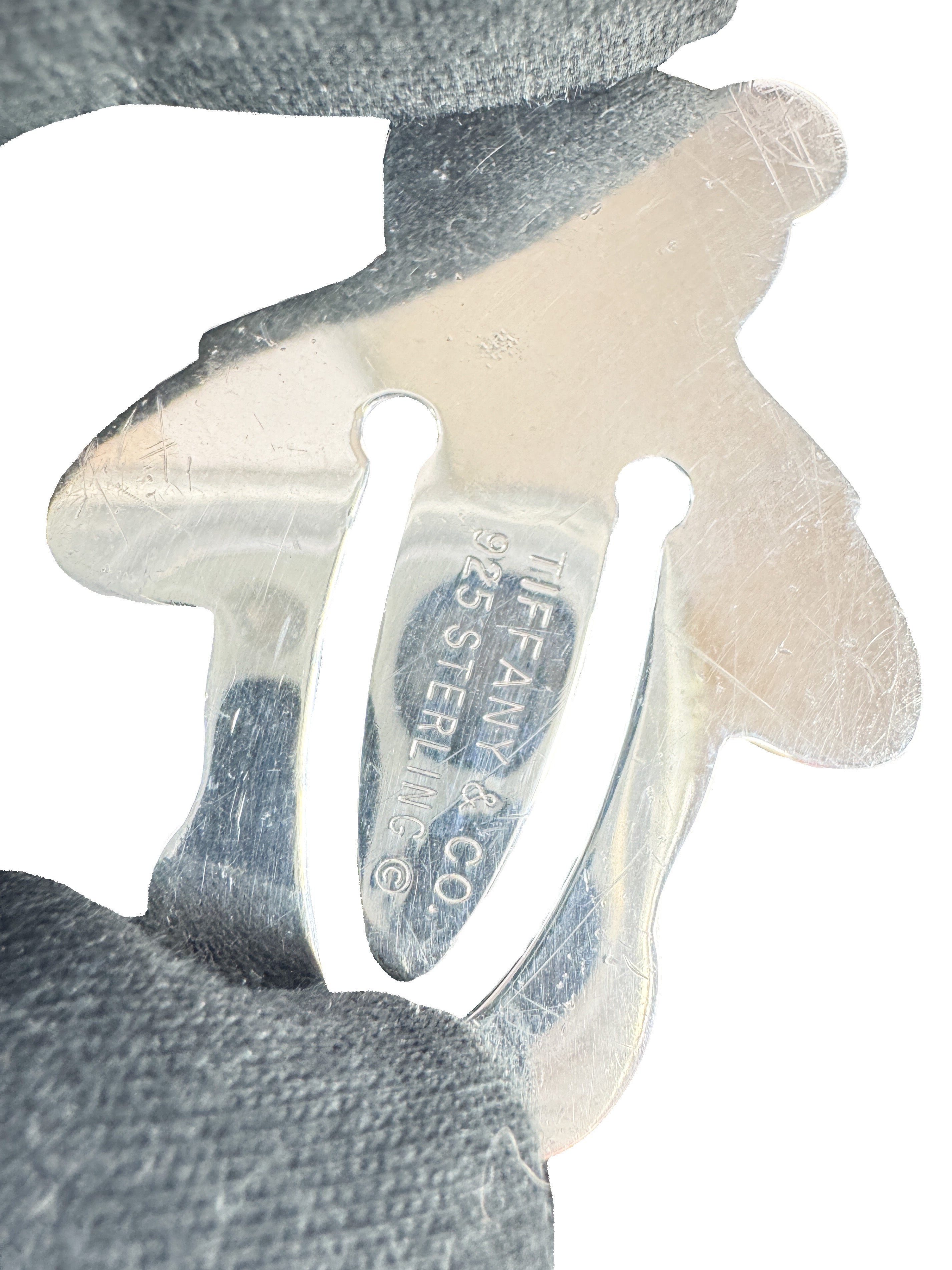 Tiffany & Co sterling silver Bear bookmark