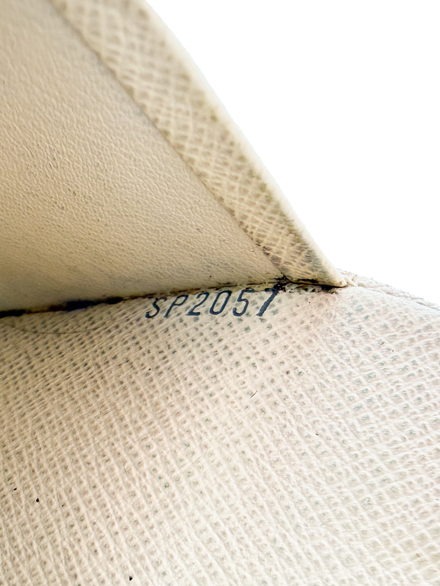 Louis Vuitton damier azur medium ring agenda SP2057