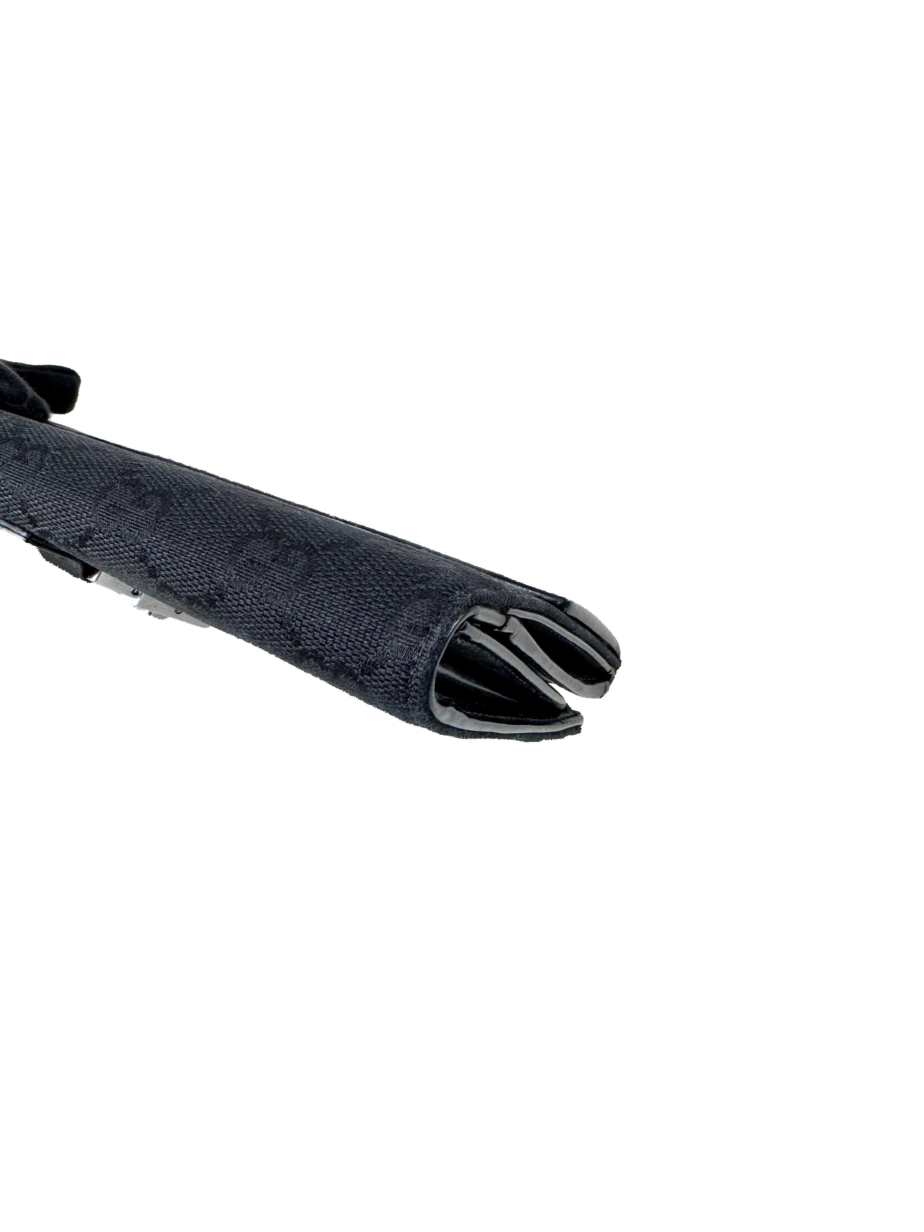 Gucci black signature GG vintage Jackie wallet *as is* 03536612134