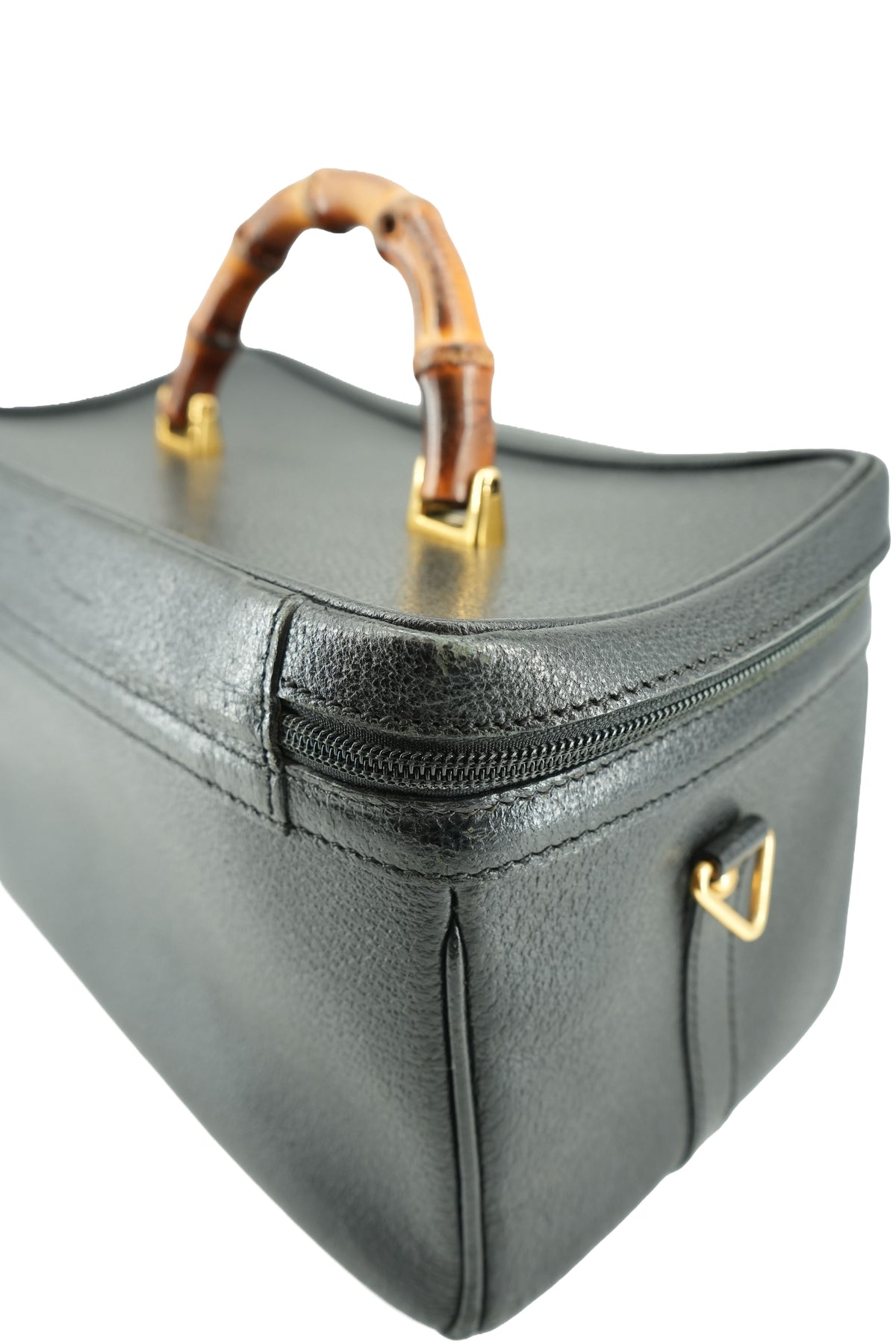 Gucci Bamboo black vintage vanity 2491