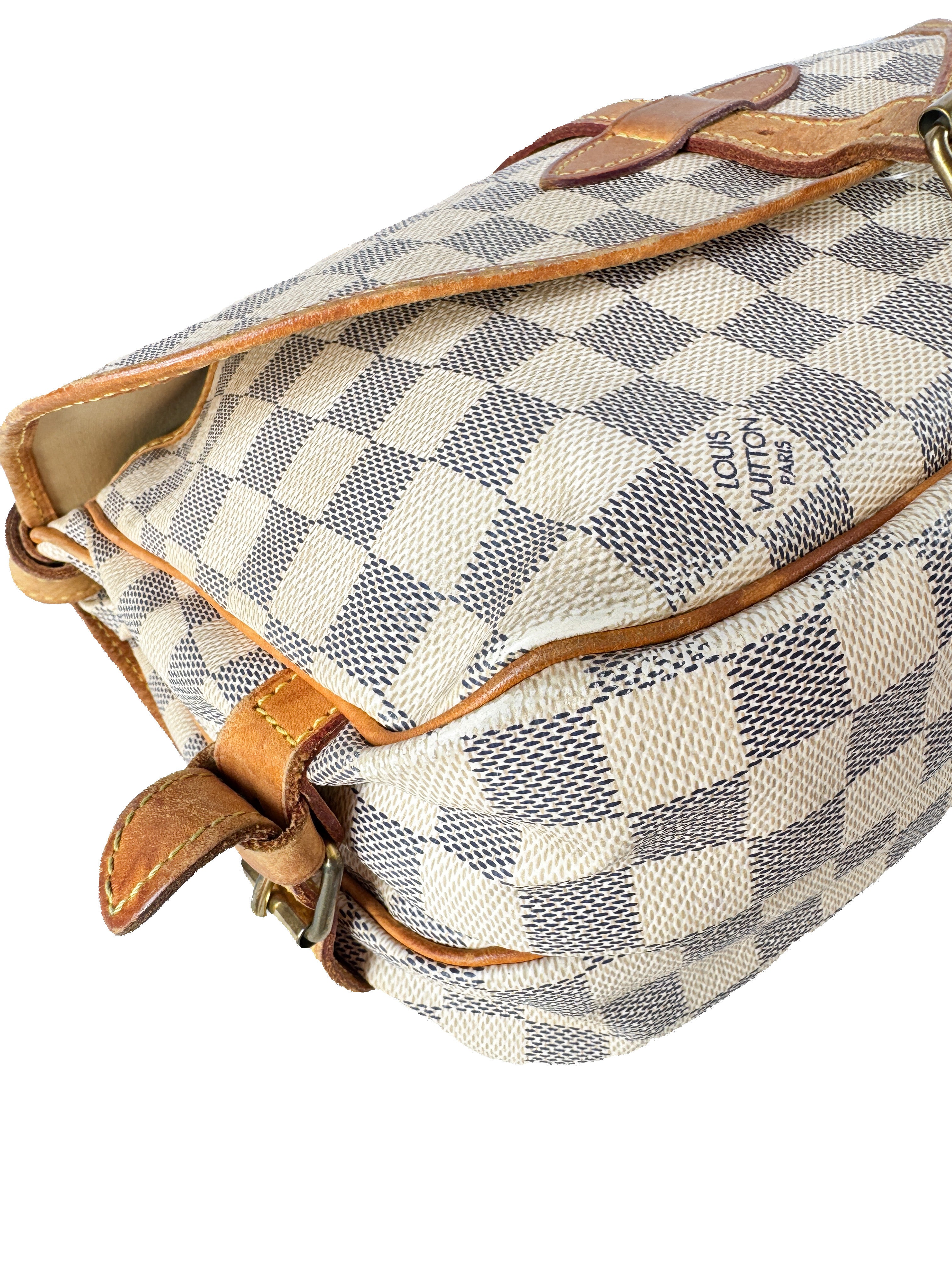 Louis Vuitton damier azur Saumur 30 MB4078