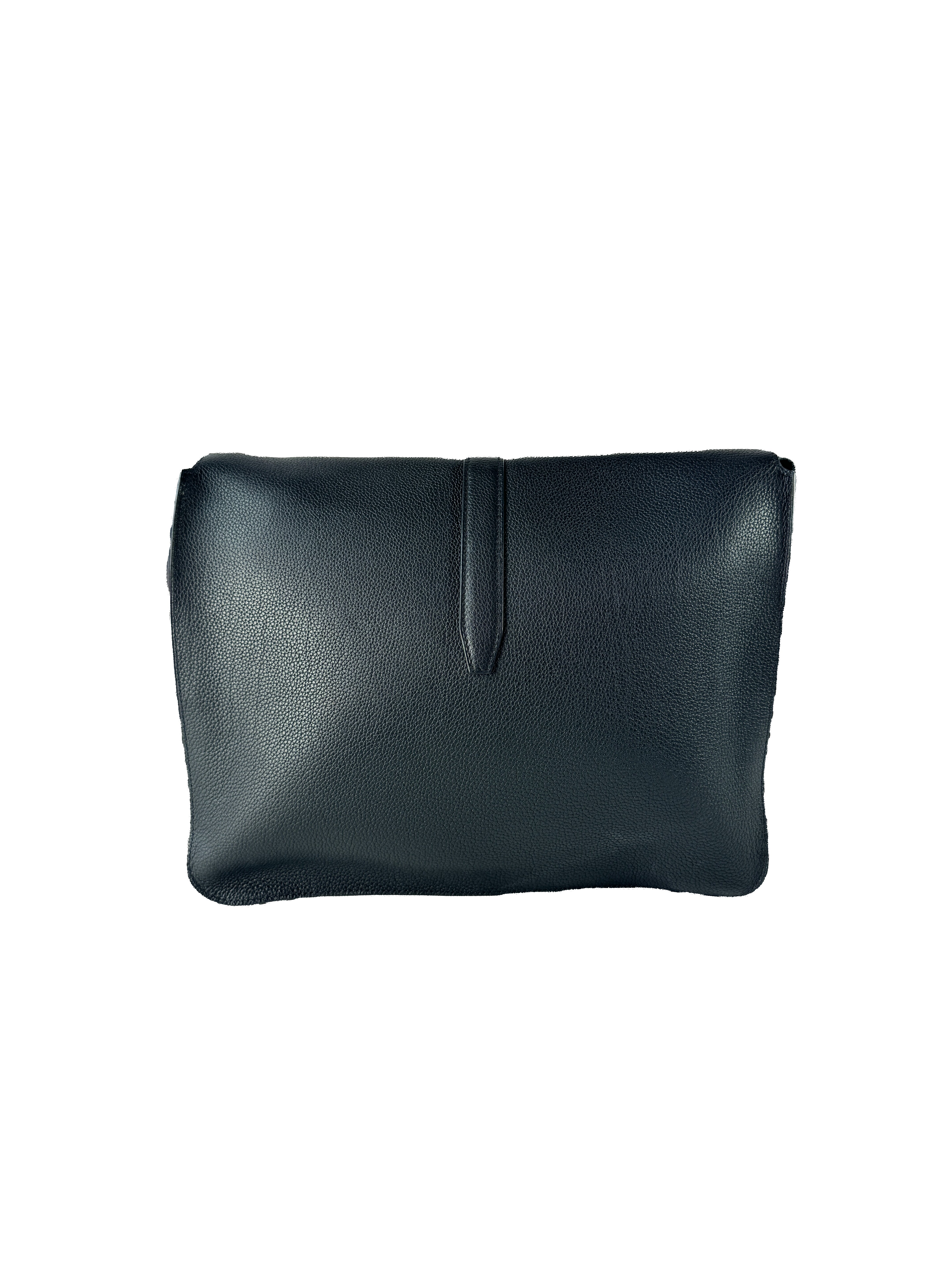 Hermès Clemence Steve Light Messenger C