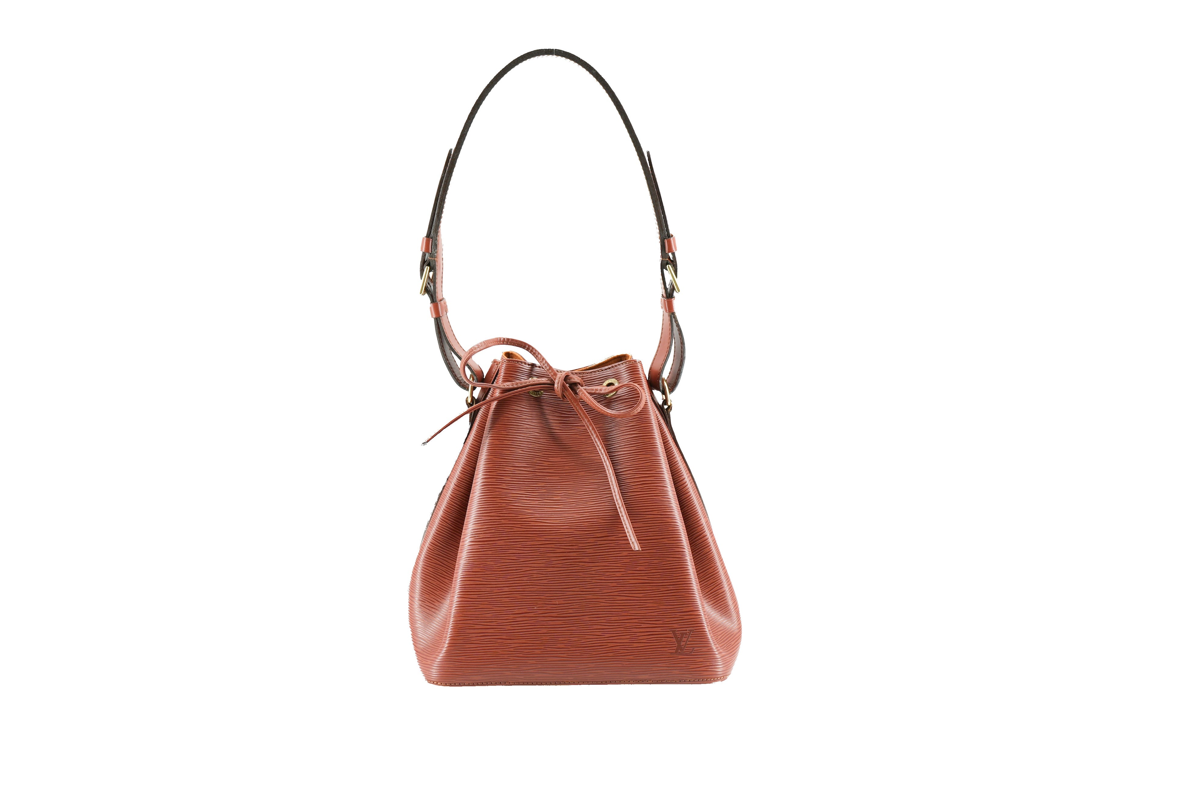 Louis Vuitton brown epi leather Noe AR0977