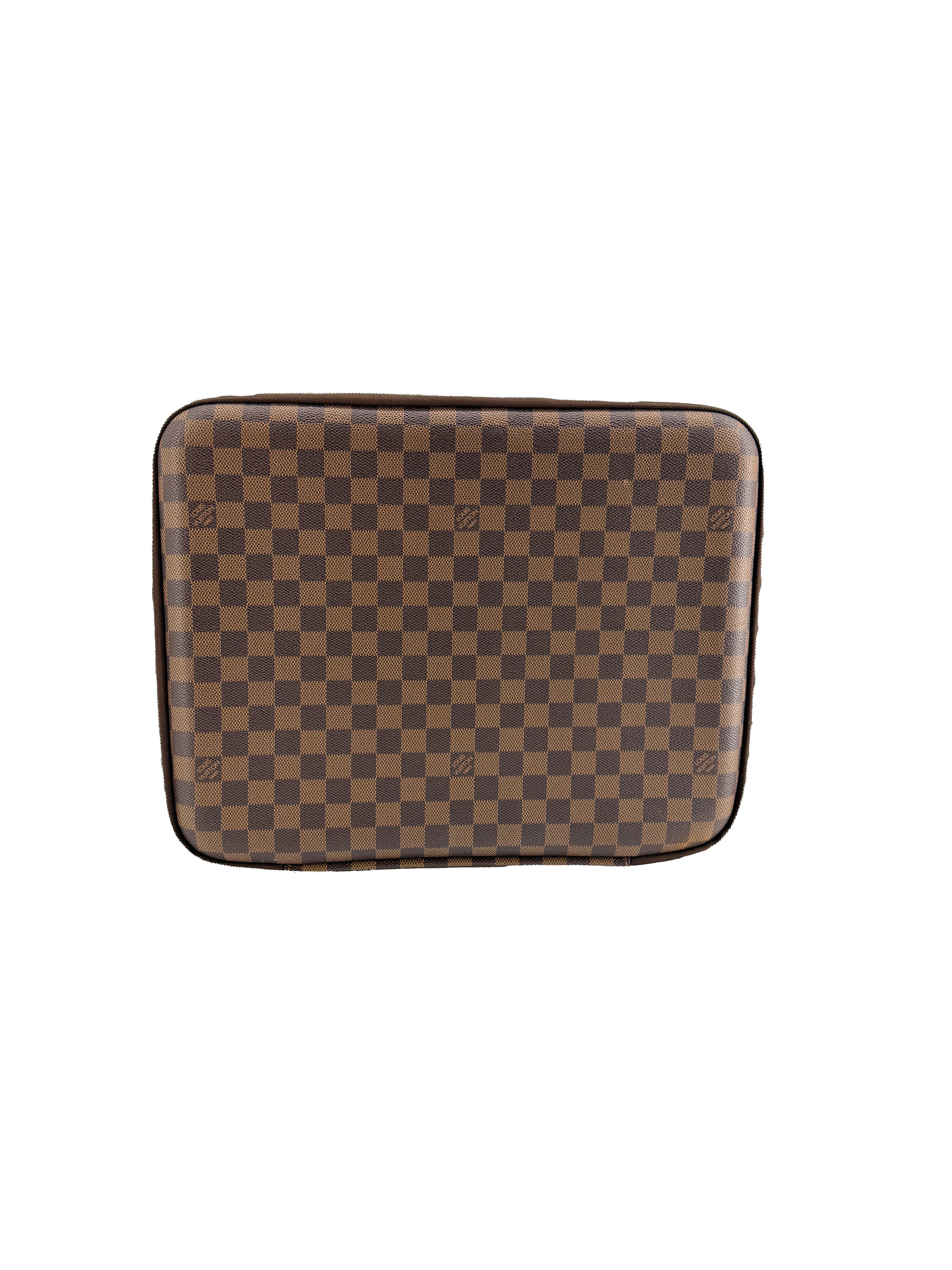 Louis Vuitton damier ebene laptop sleeve VI2029