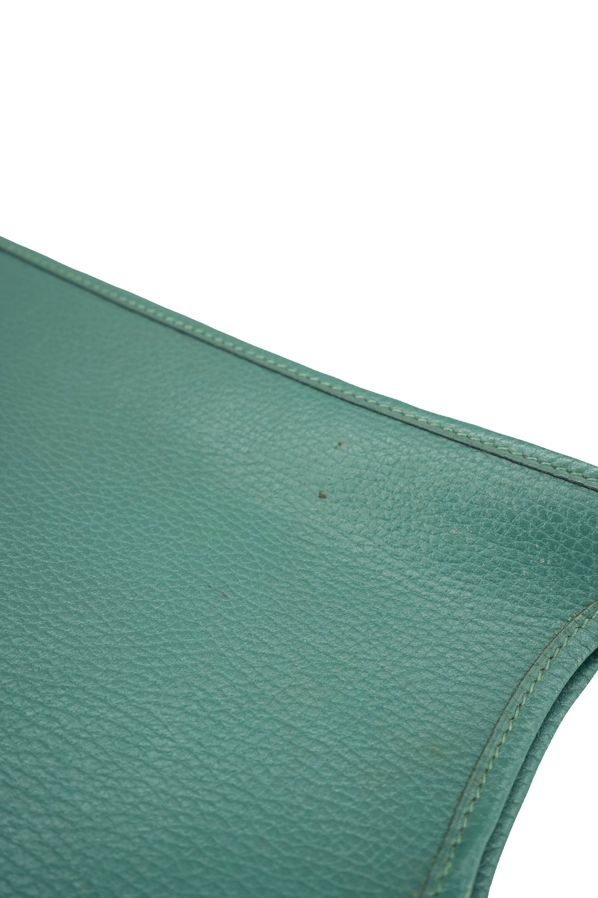 Hermès dark green Evelyne I GM Courchevel (Y)