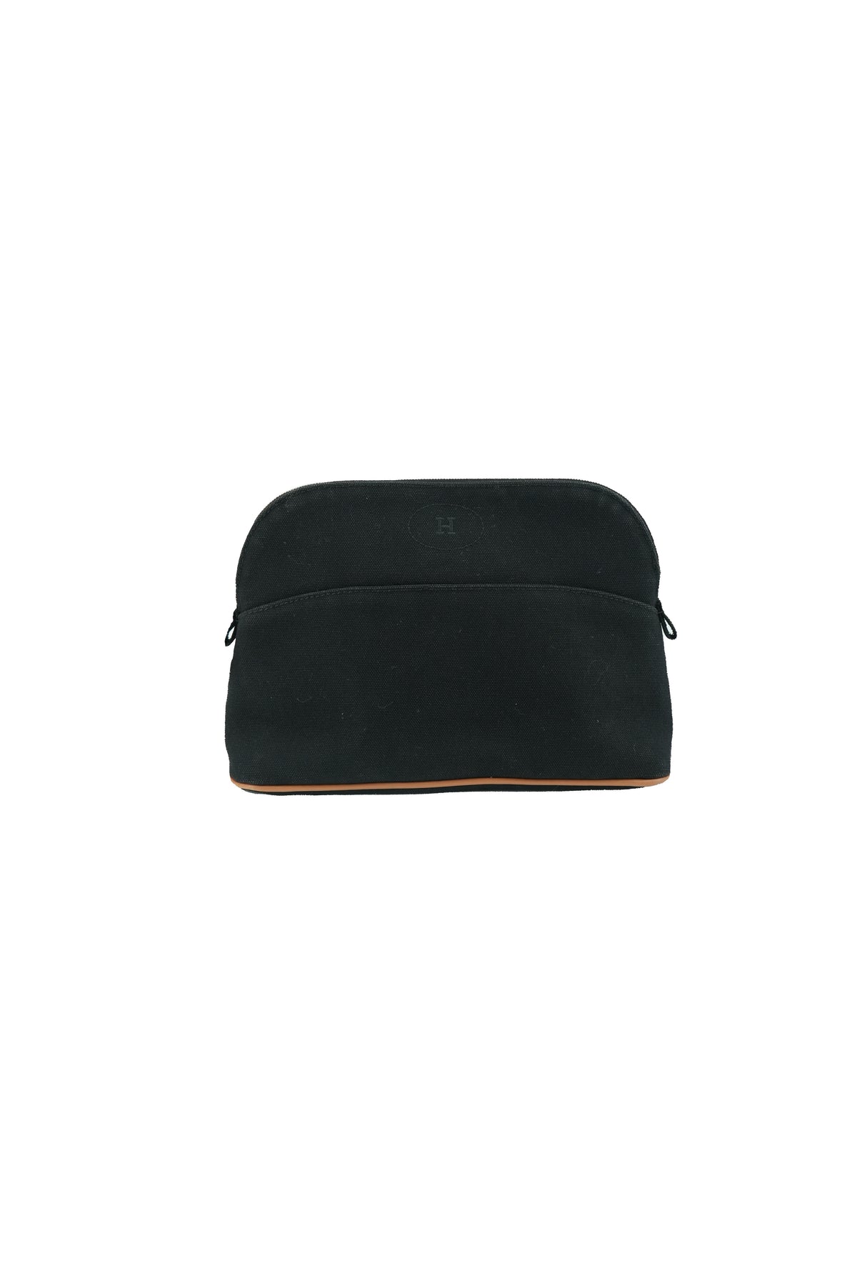 Hermès black Bolide medium zip pouch