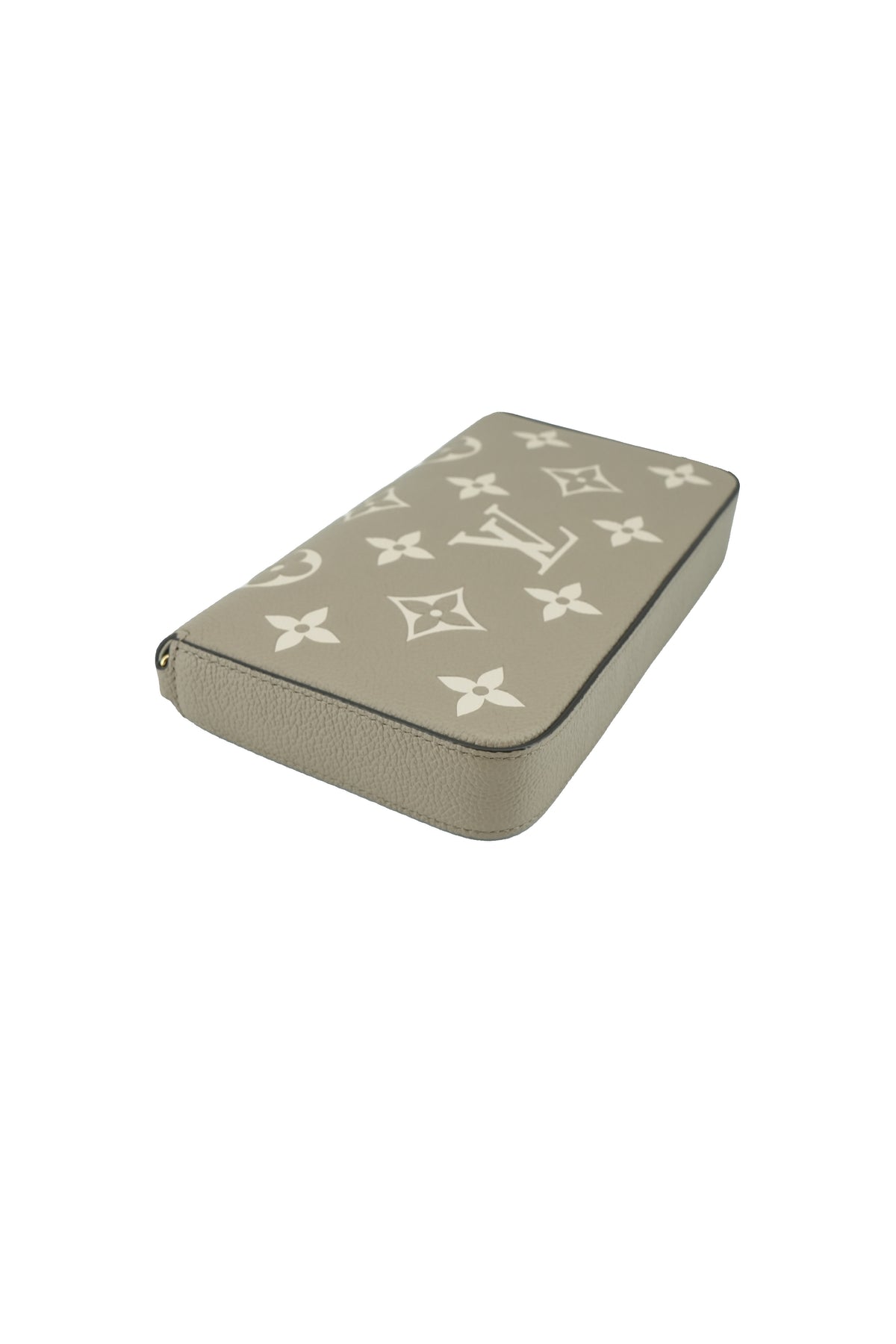 Louis Vuitton monogram empreinte Felicie pochette dove/cream NFC
