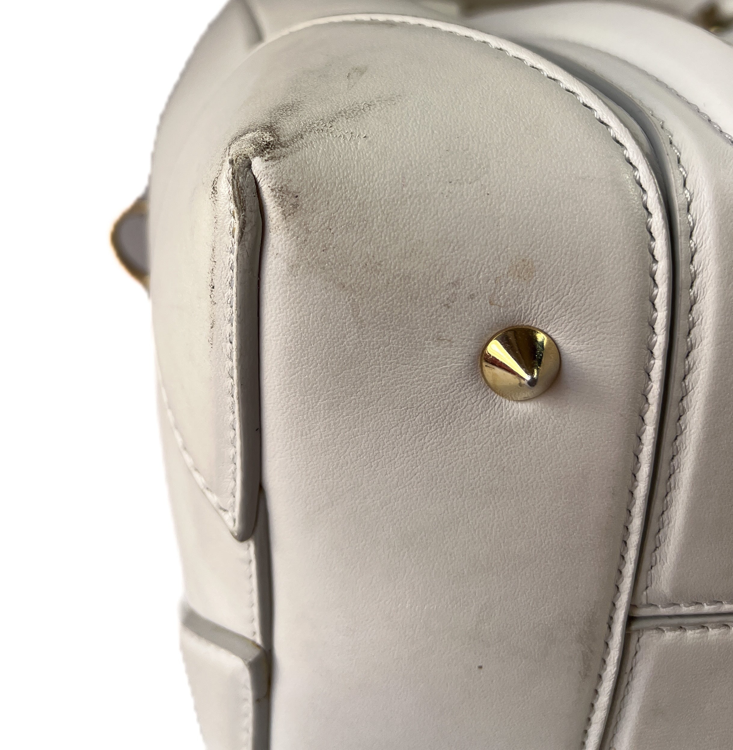 Givenchy white leather small Lucrezia Sandy satchel