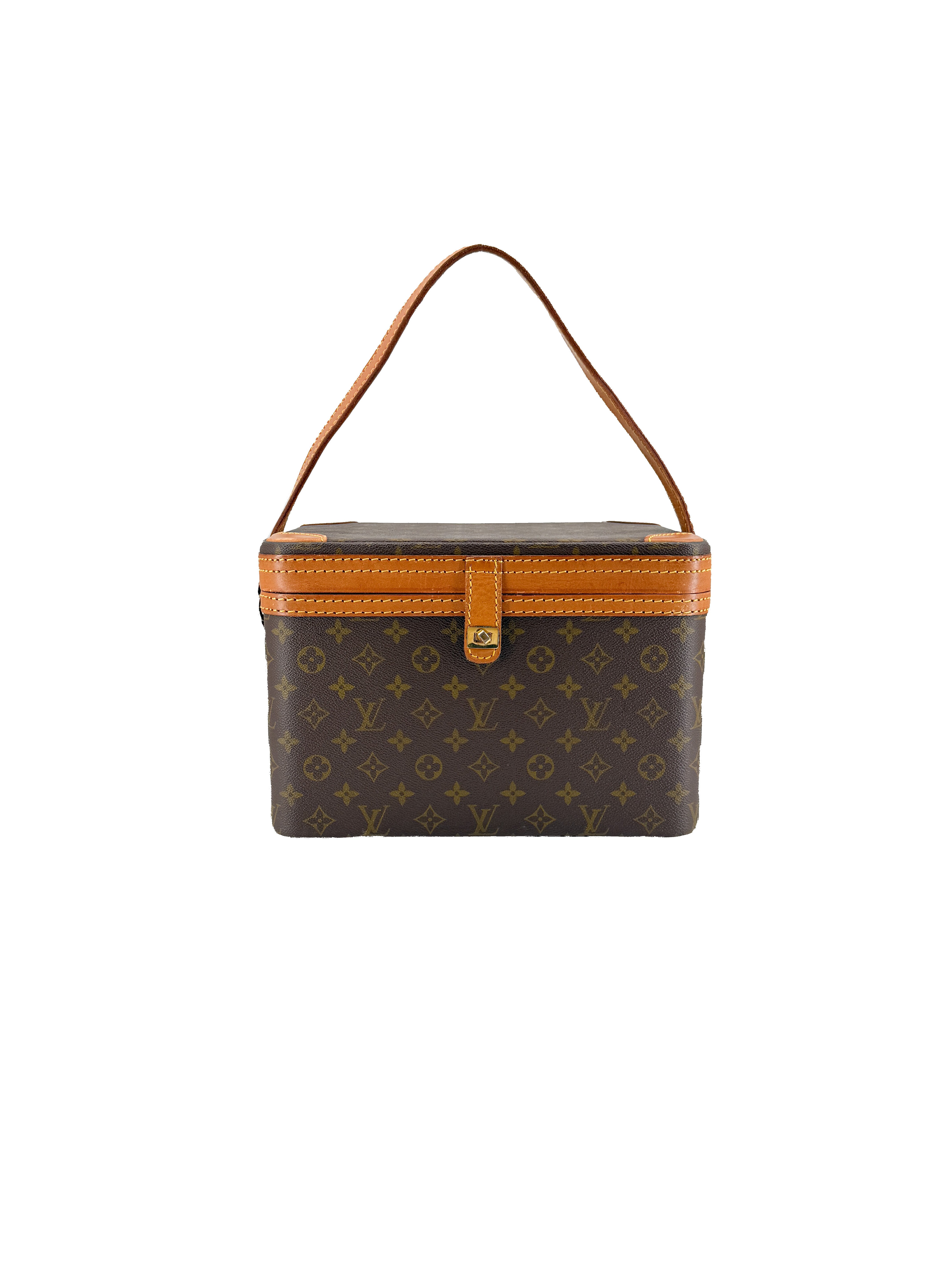 Louis Vuitton monogram vintage Train case
