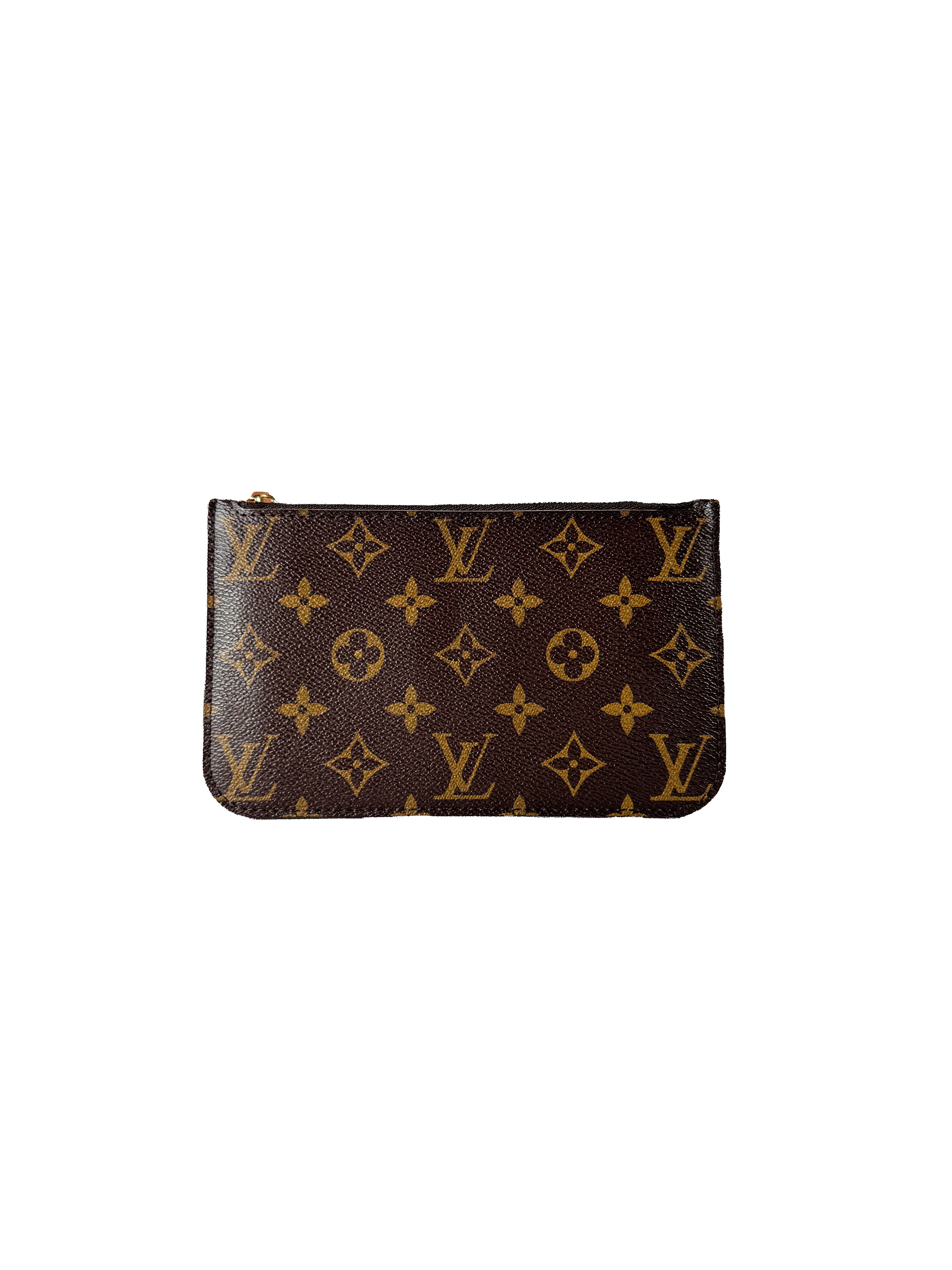 Louis Vuitton monogram neverfull pouch AR4173