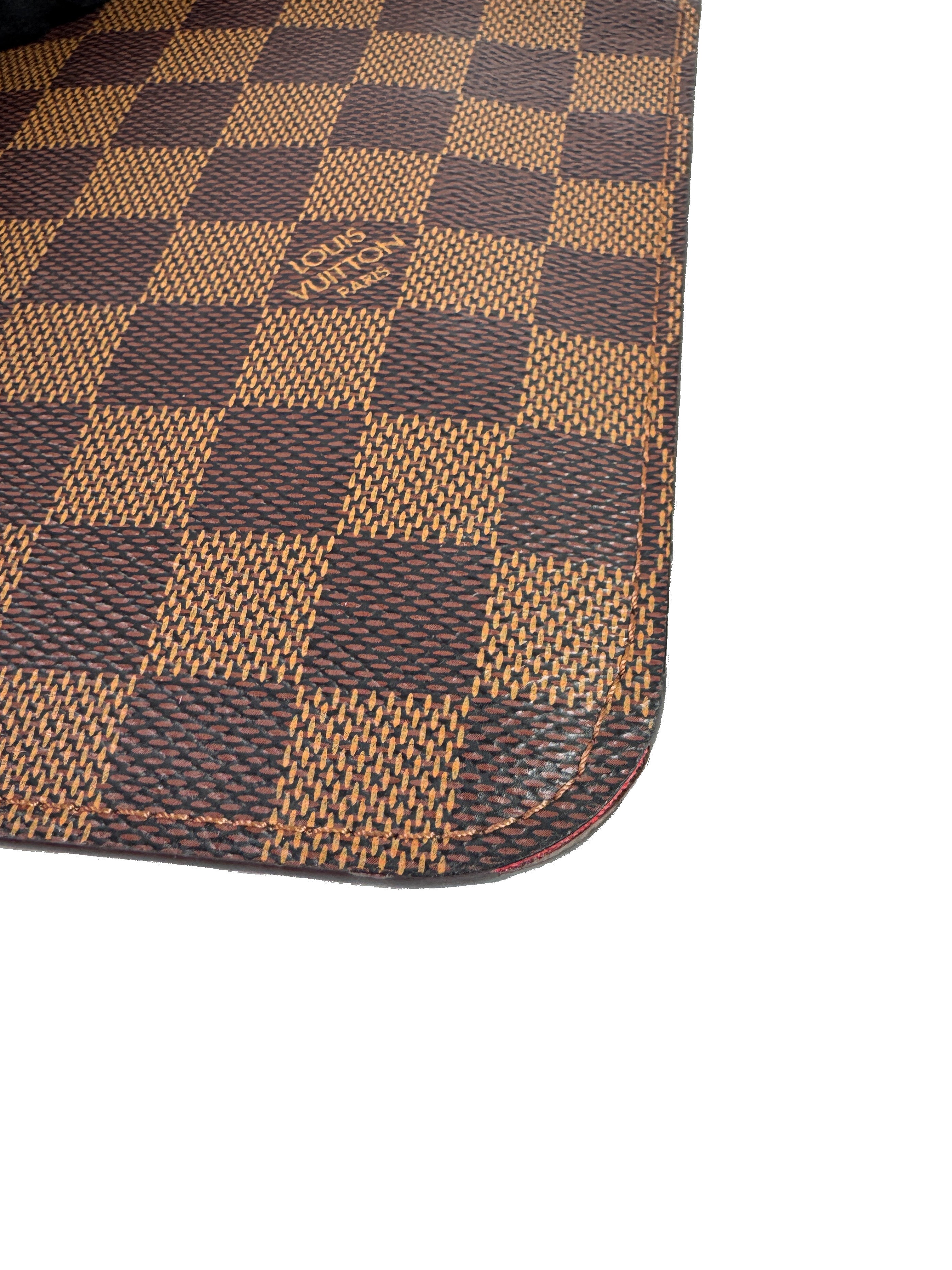Louis Vuitton damier ebene Neverfull MM w/pouch TX4230