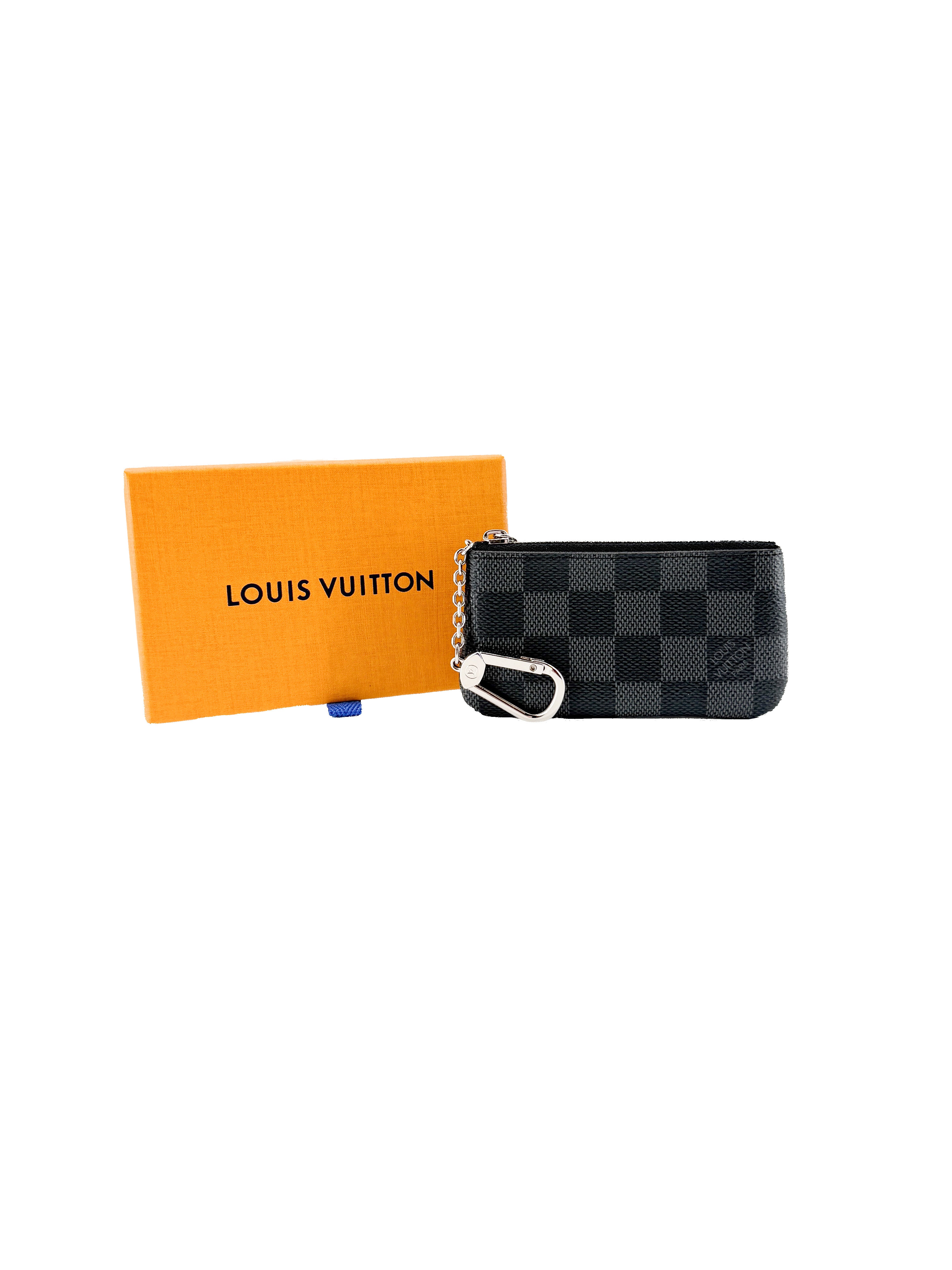 Louis Vuitton damier graphite key cles CT3169