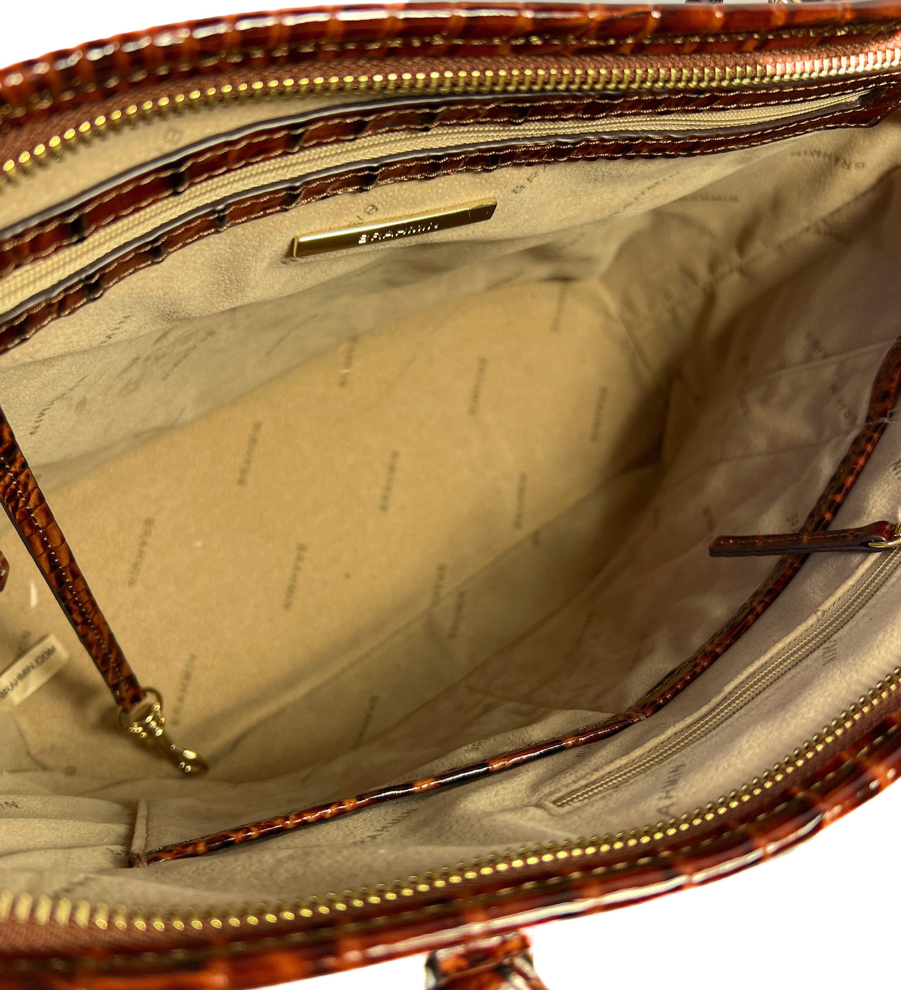 Brahmin brown medium Asher Melbourne tote