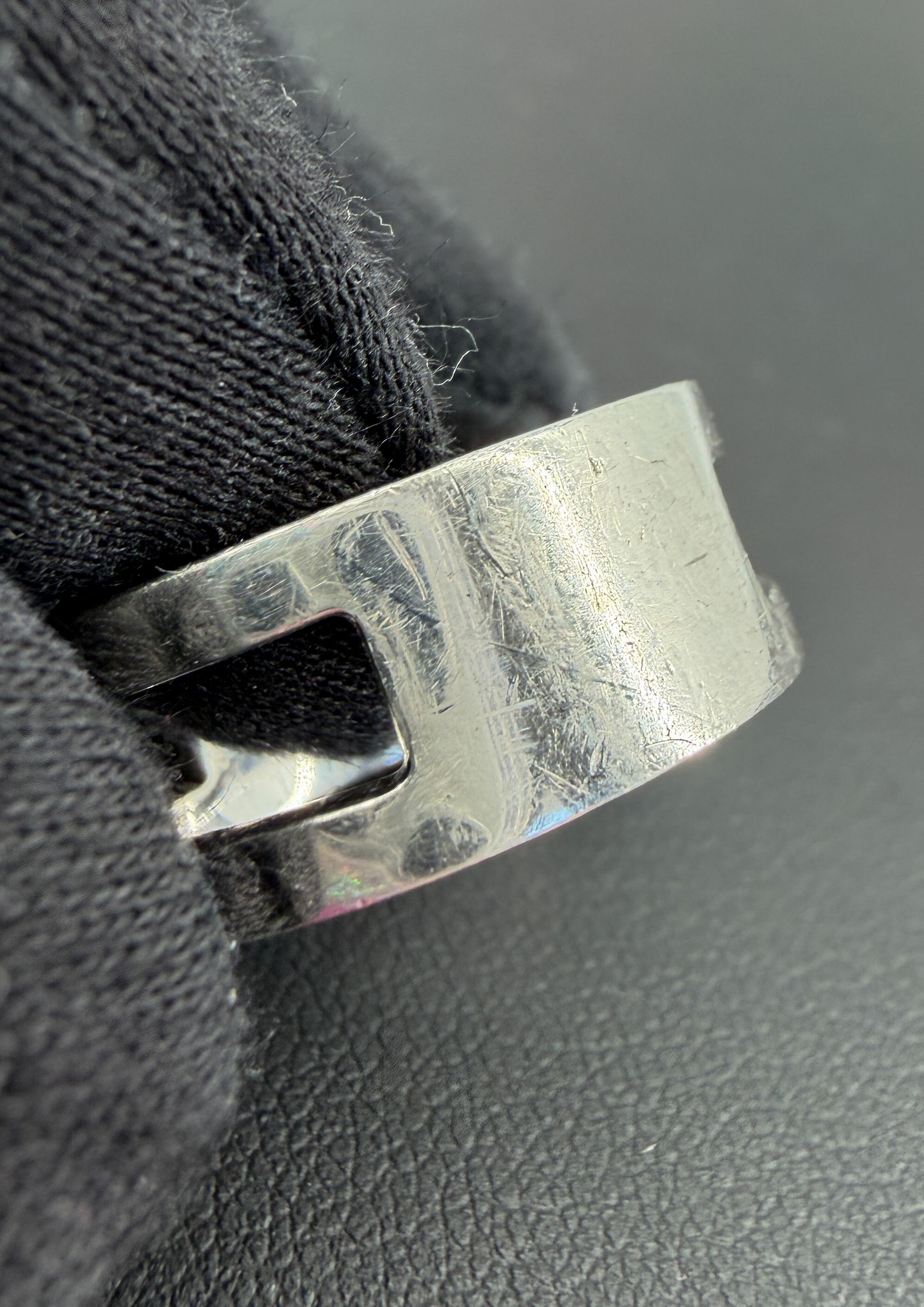 Tiffany & Co sterling silver cutout ring