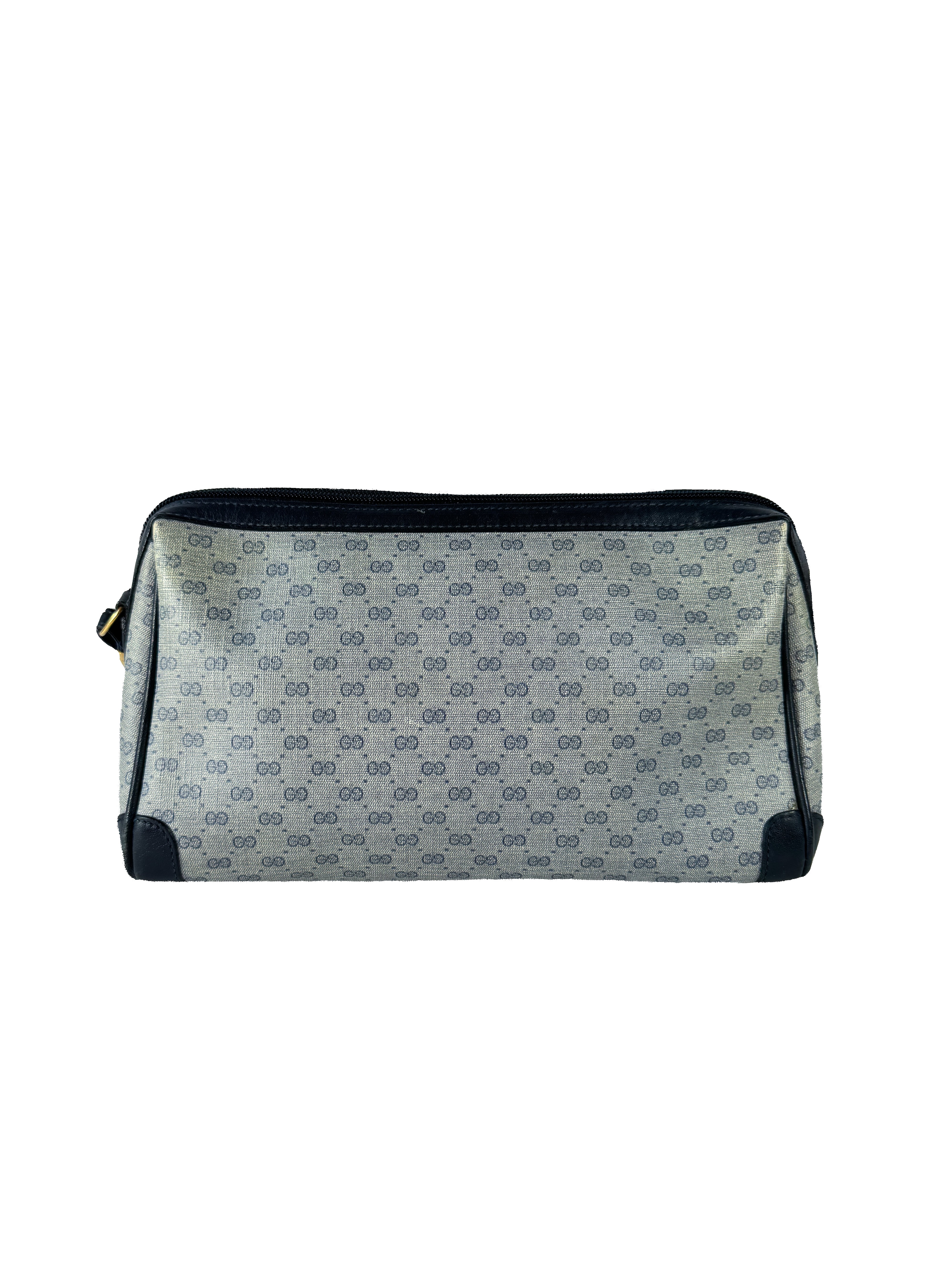 Gucci navy mirco GG vintage crossbody 007-89-0042