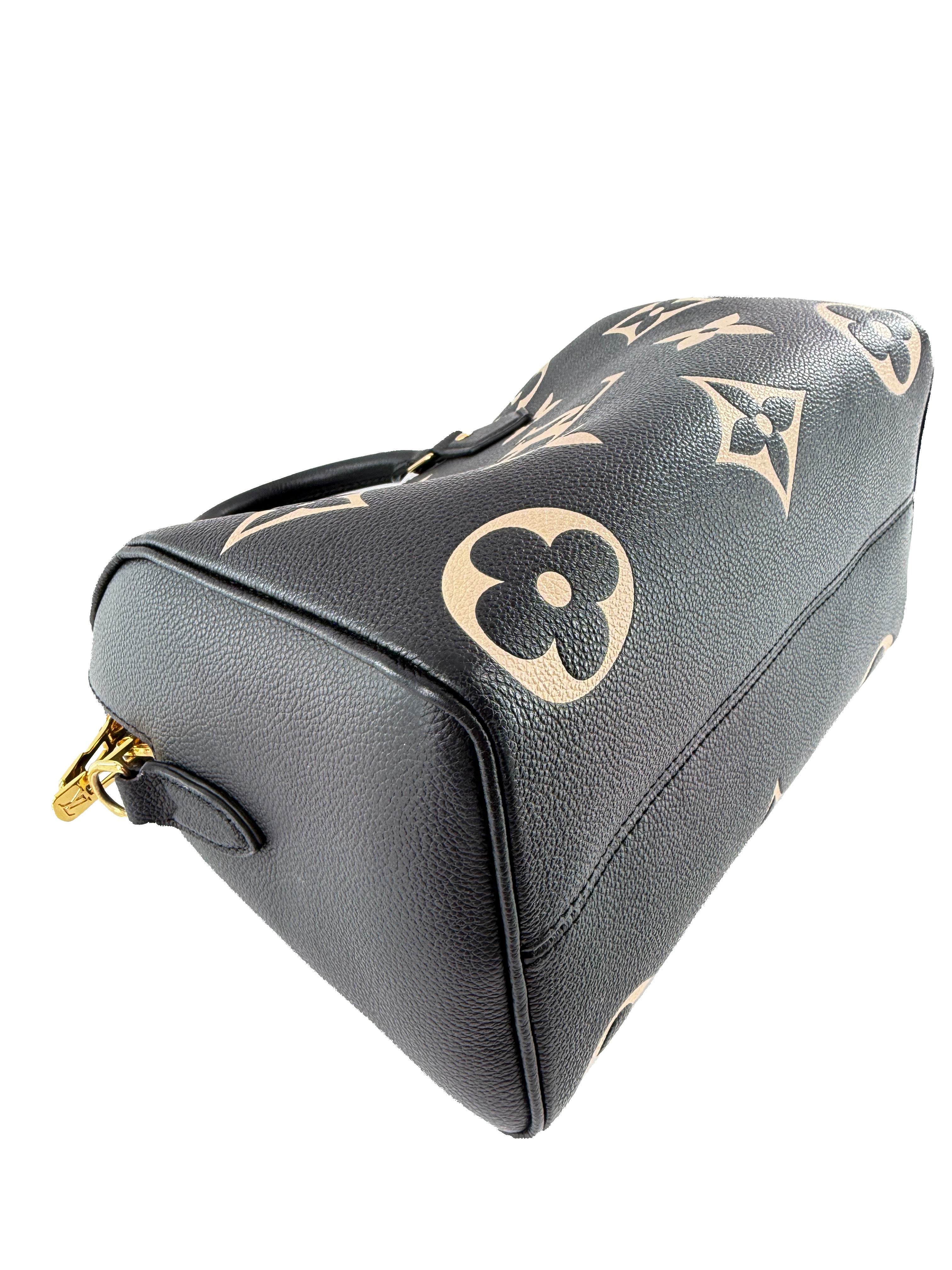 Louis Vuitton Giant Monogram Seedy 25 Bandouliere black/beige NFC - My Girlfriend's Wardrobe LLC